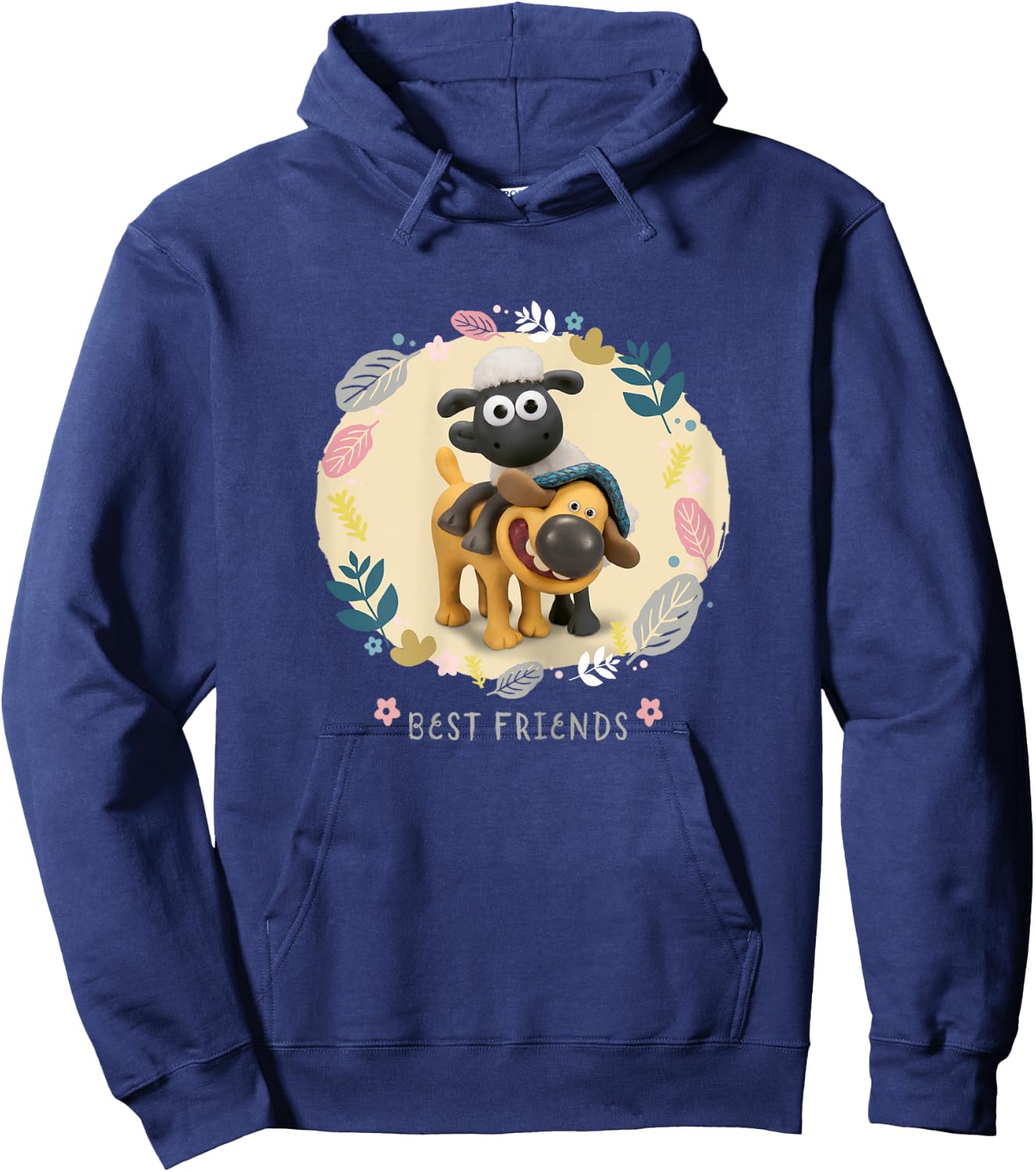 Shaun The Sheep: Best Friends Hoodie - Hoodie | Navy