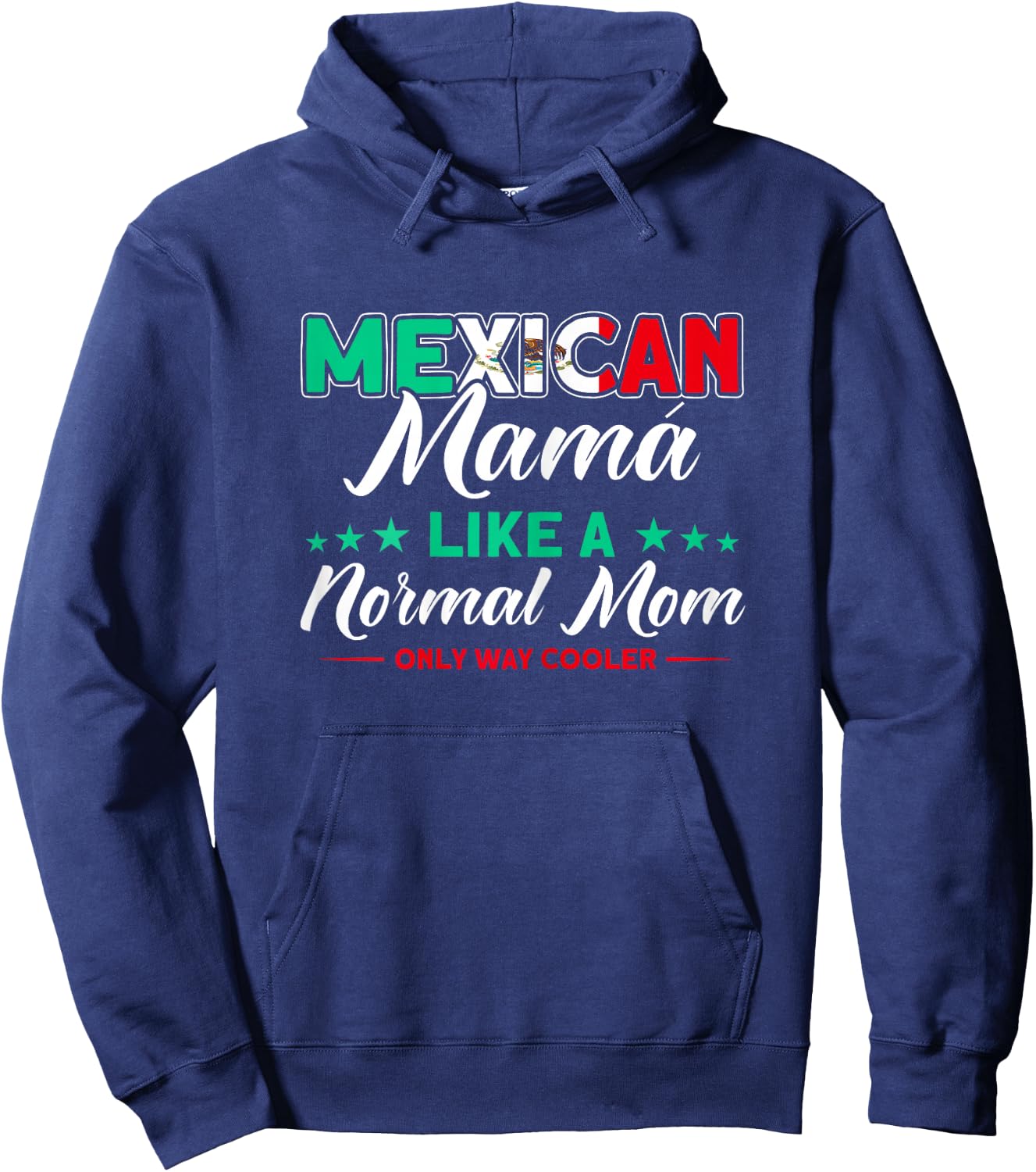 Mom Mexican Mama Madre Mothers Day Hoodie - Hoodie | Navy