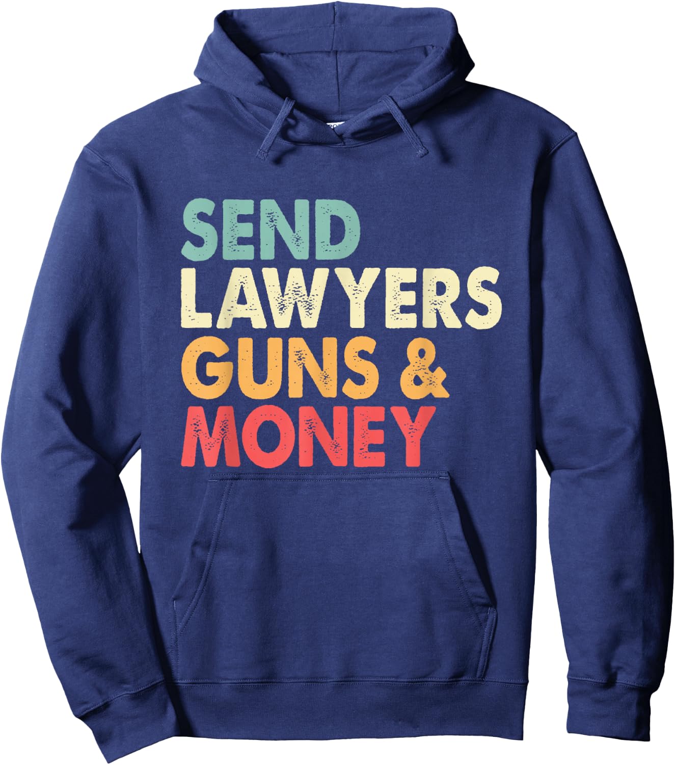 Send Lawyers Guns and Money Hoodie - Hoodie | Navy