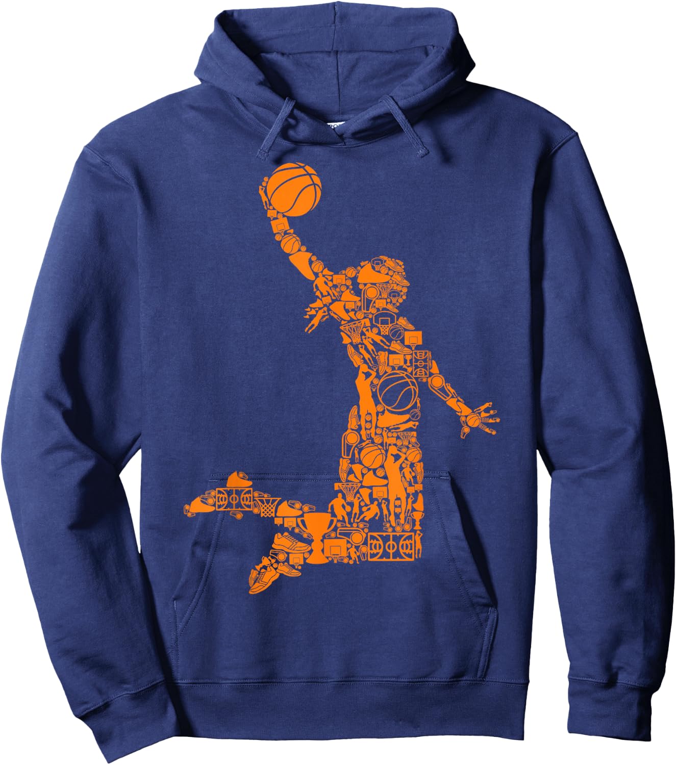 Basketball Girl Women Hoodie - Hoodie | Navy
