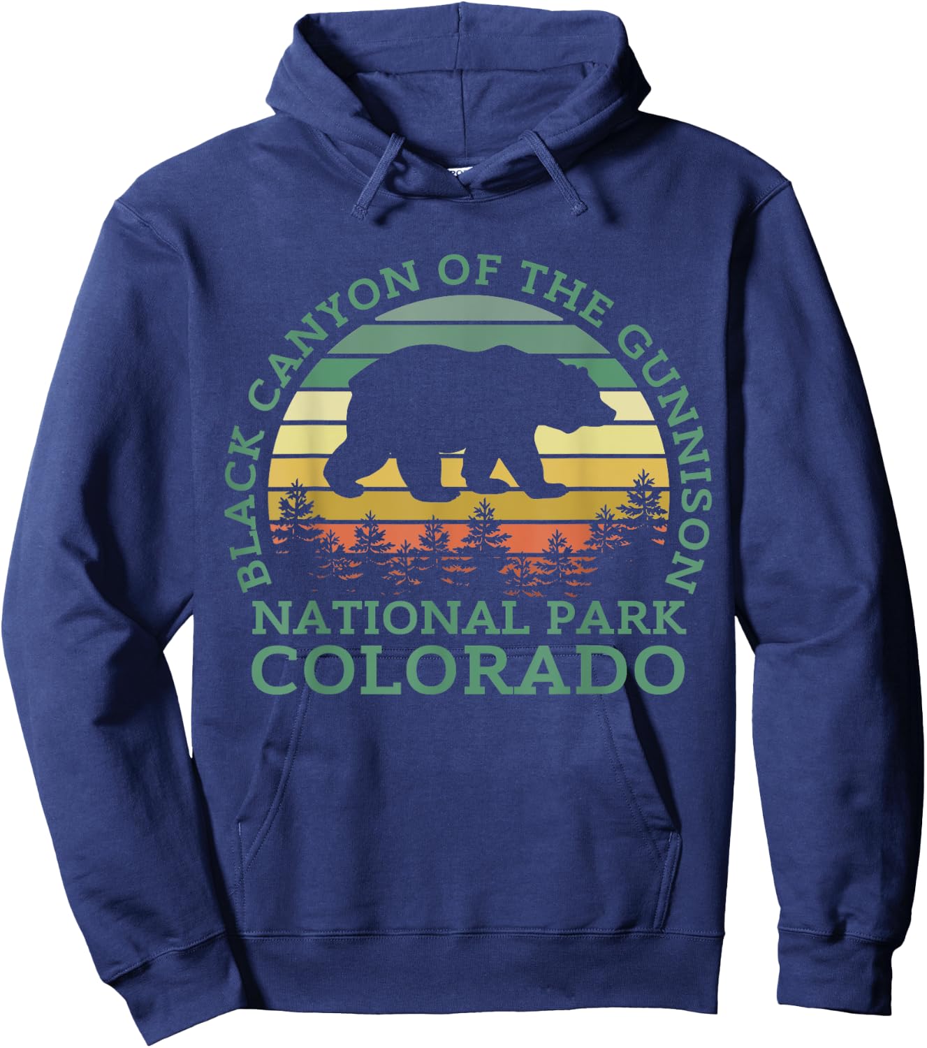 Black Canyon Of The Gunnison National Park Hoodie - Hoodie | Navy