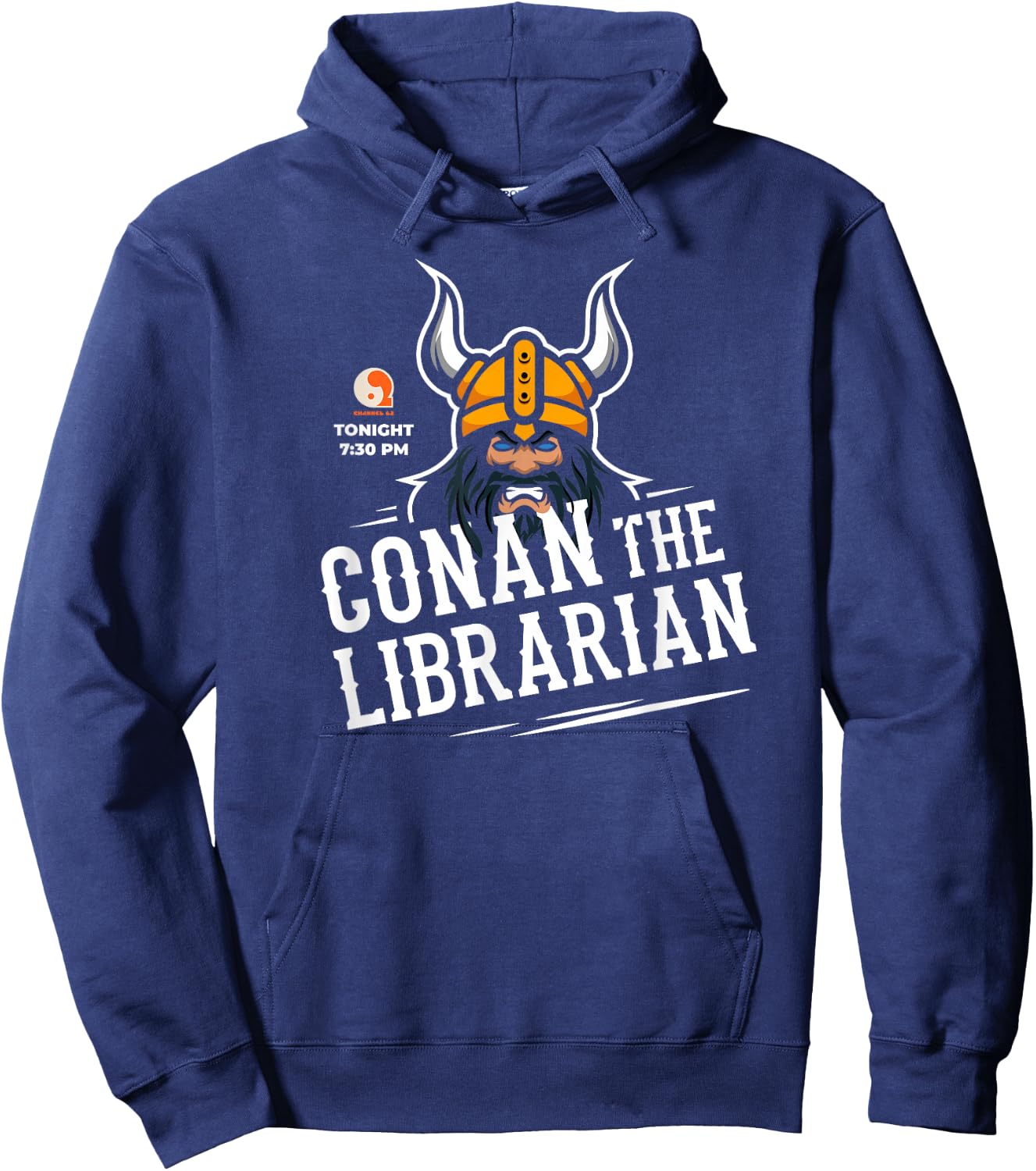 Conan The Librarian Hoodie - Hoodie | Navy