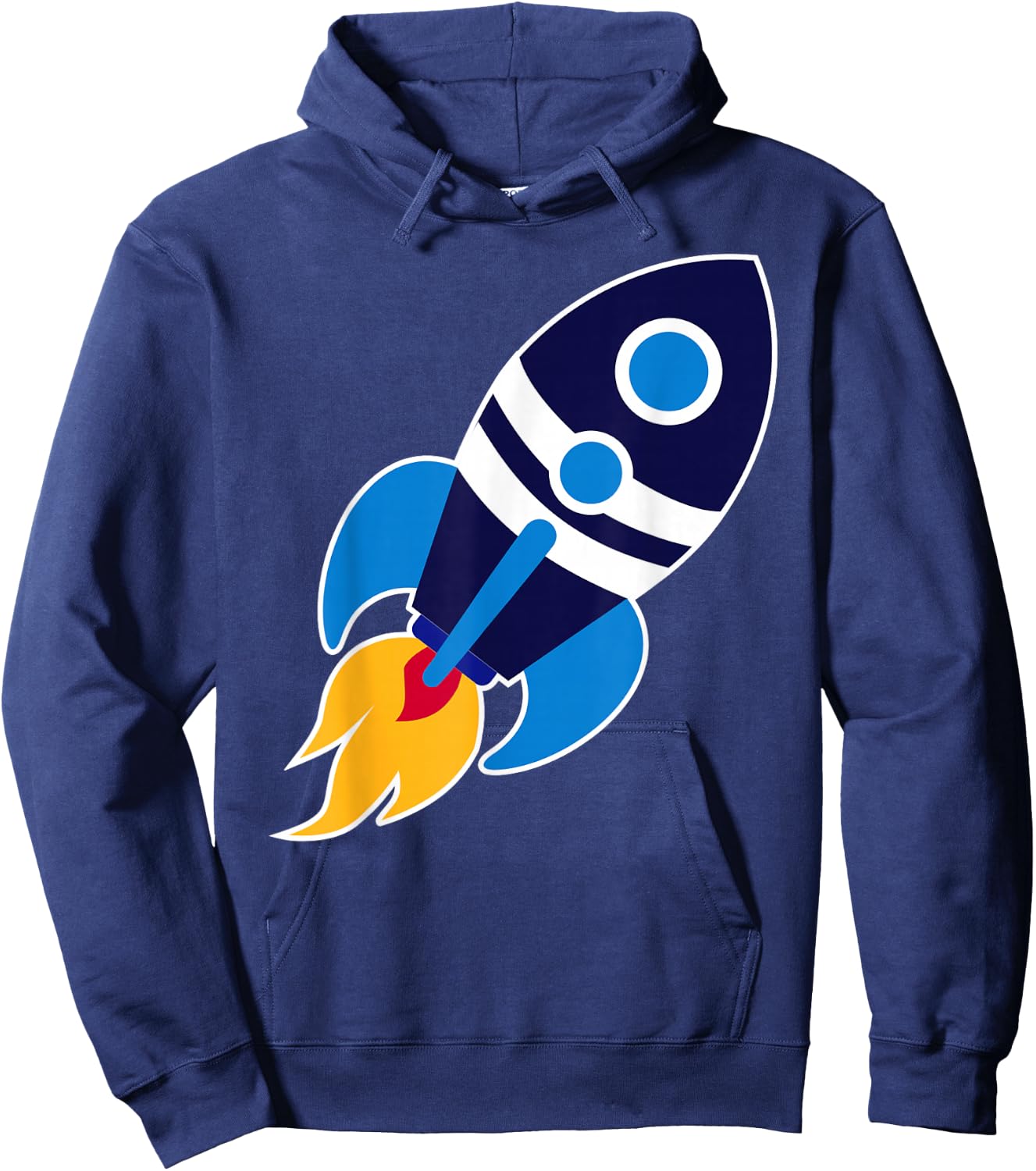 Space Rocket Hoodie - Hoodie | Navy