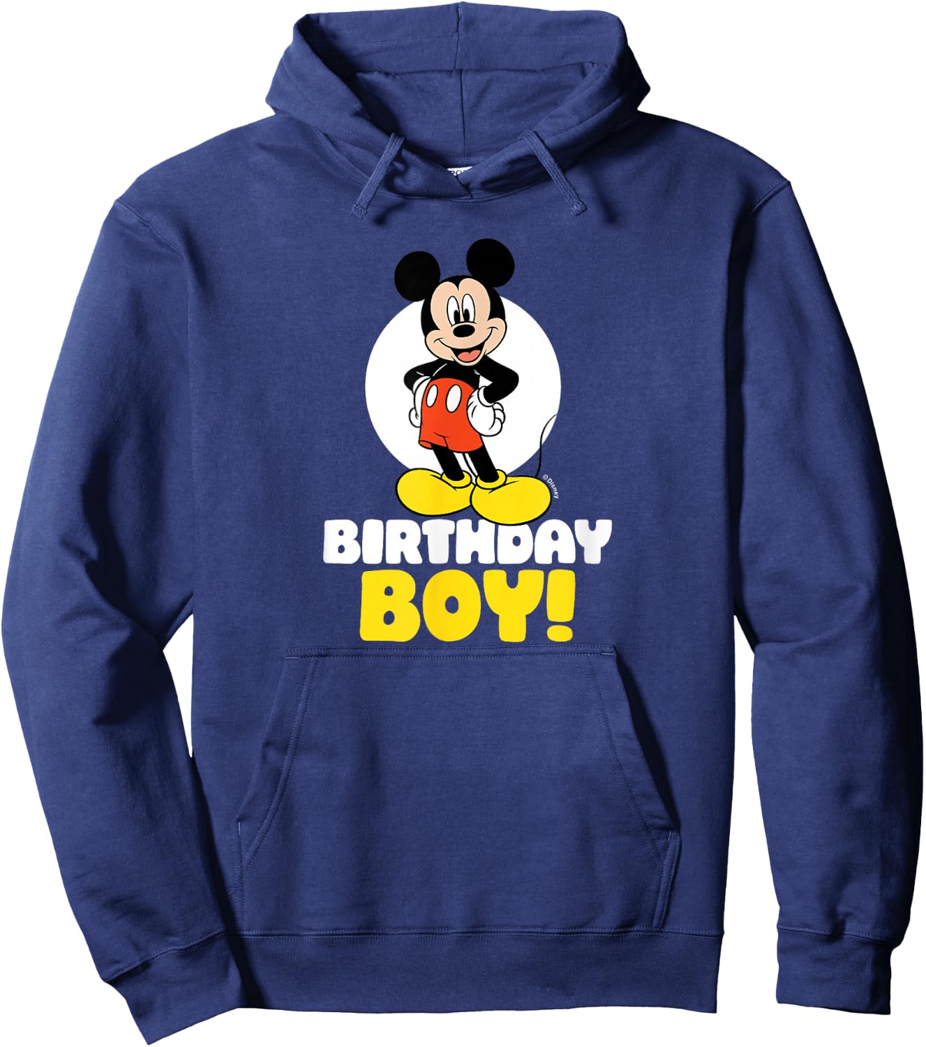 Mickey Mouse Birthday Boy Hoodie - Hoodie | Navy