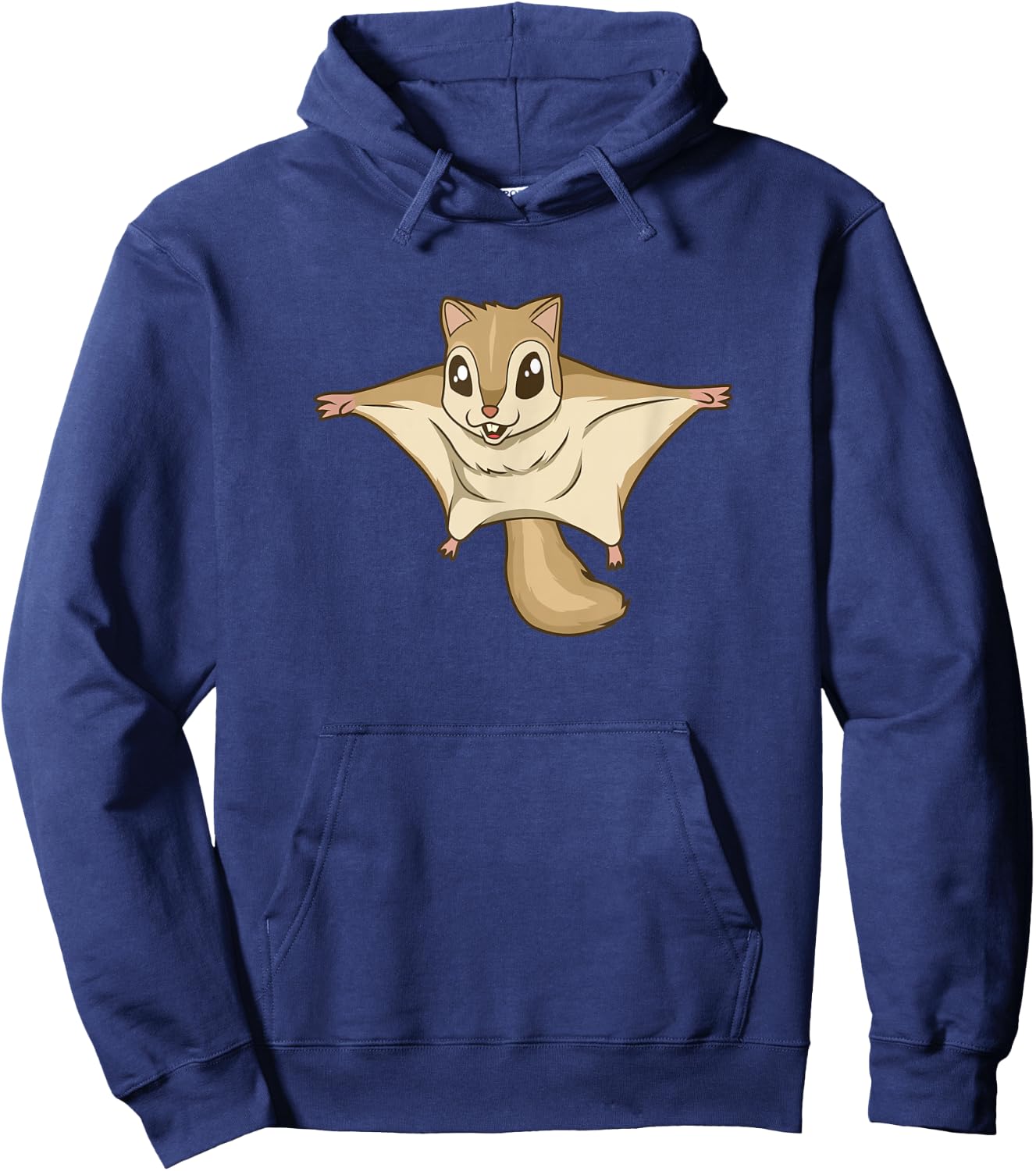 Kawaii Flying Squirrel Hoodie - Hoodie | Navy