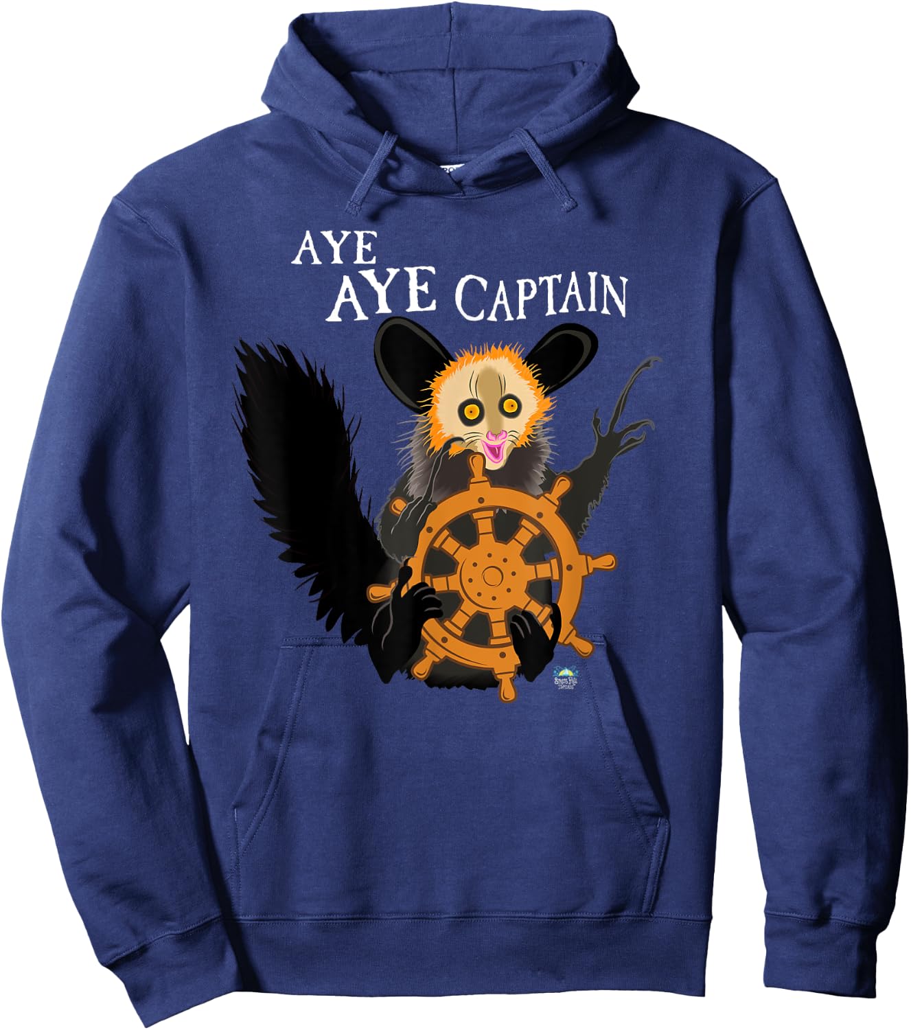 Aye Aye Captain Captain Hoodie - Hoodie | Navy