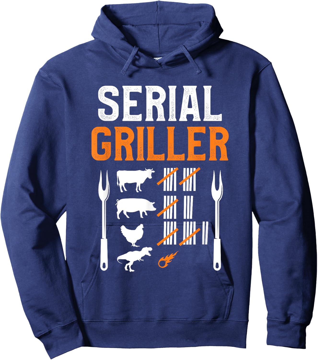 Griller BBQ series Hoodie - Hoodie | Navy