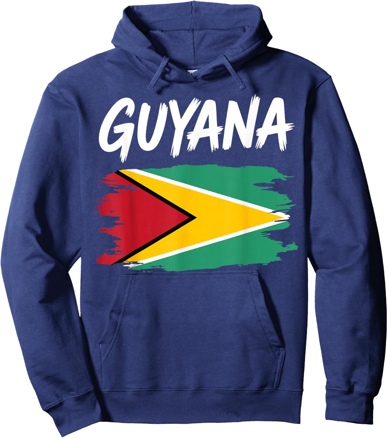 Guyana Flag Outfit Idea & Guyanese Themed Hoodie - Hoodie | Navy