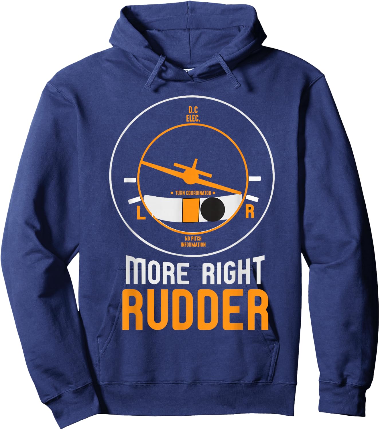 Rudder Plus Right Hoodie - Hoodie | Navy