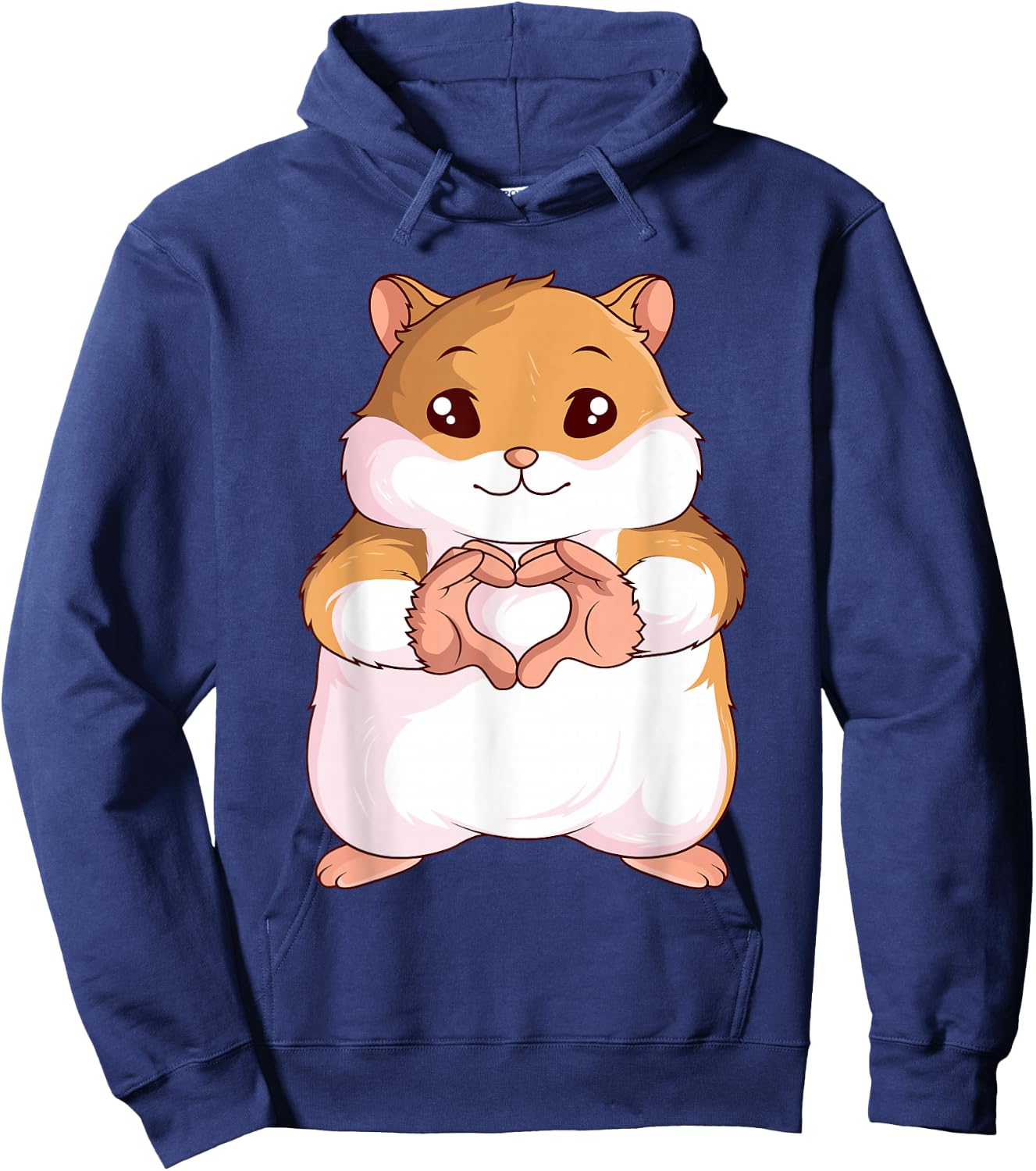 Hamster Lovers Girls Ladies Hoodie - Hoodie | Navy