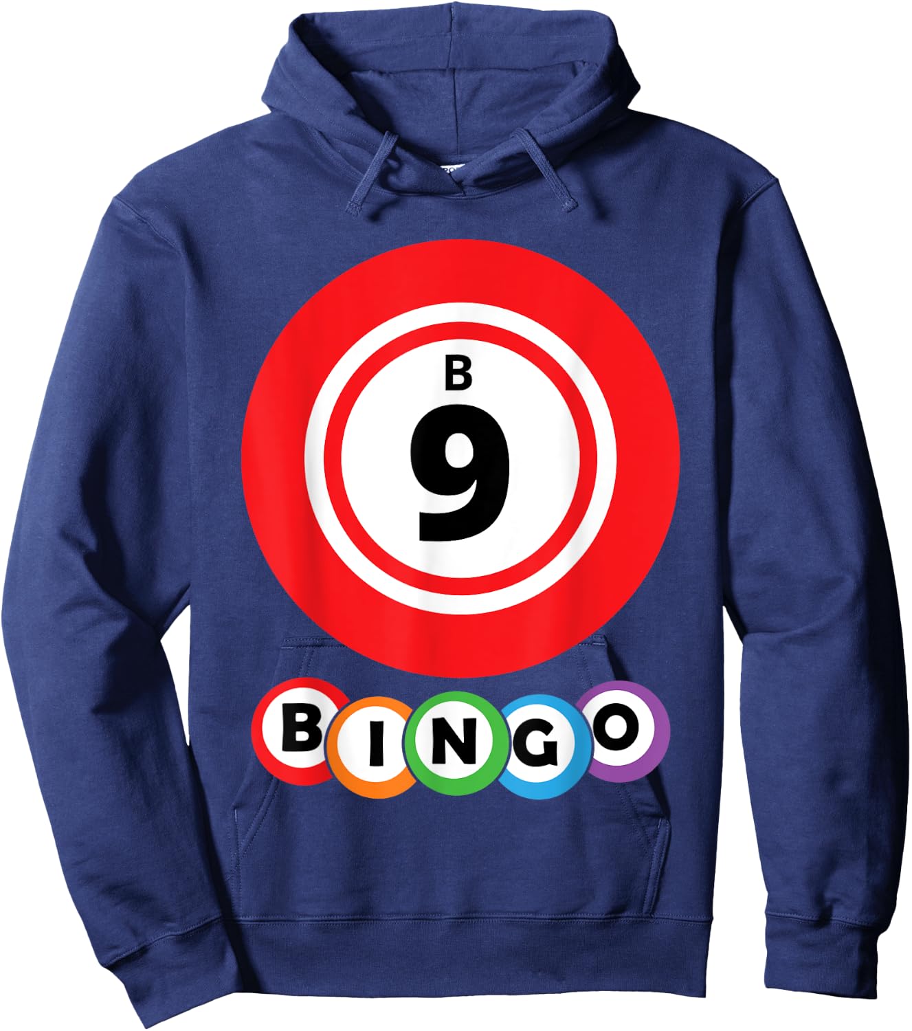Lucky Bingo B9 Group Bingo Costume Hoodie - Hoodie | Navy