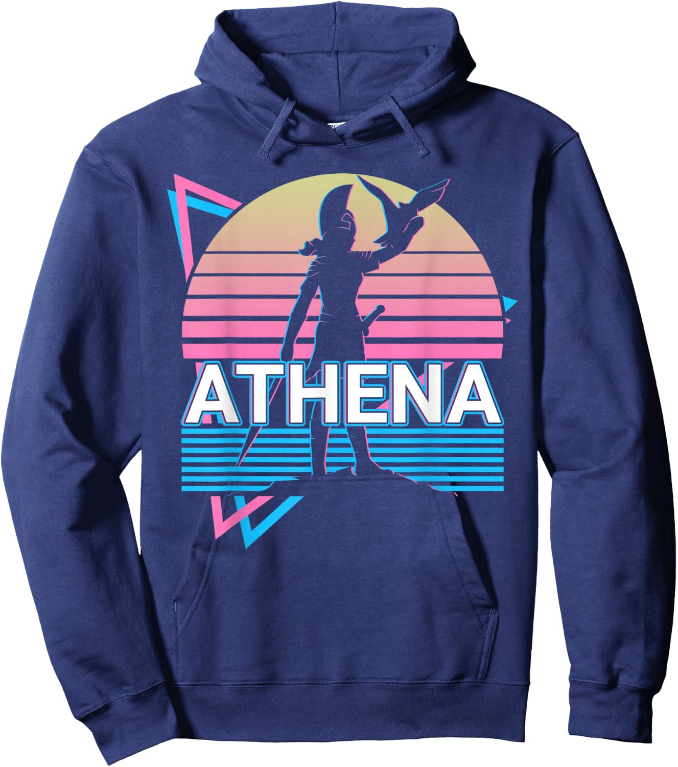 Athena Greek Goddess Of Wisdom And War Hoodie - Hoodie | Navy