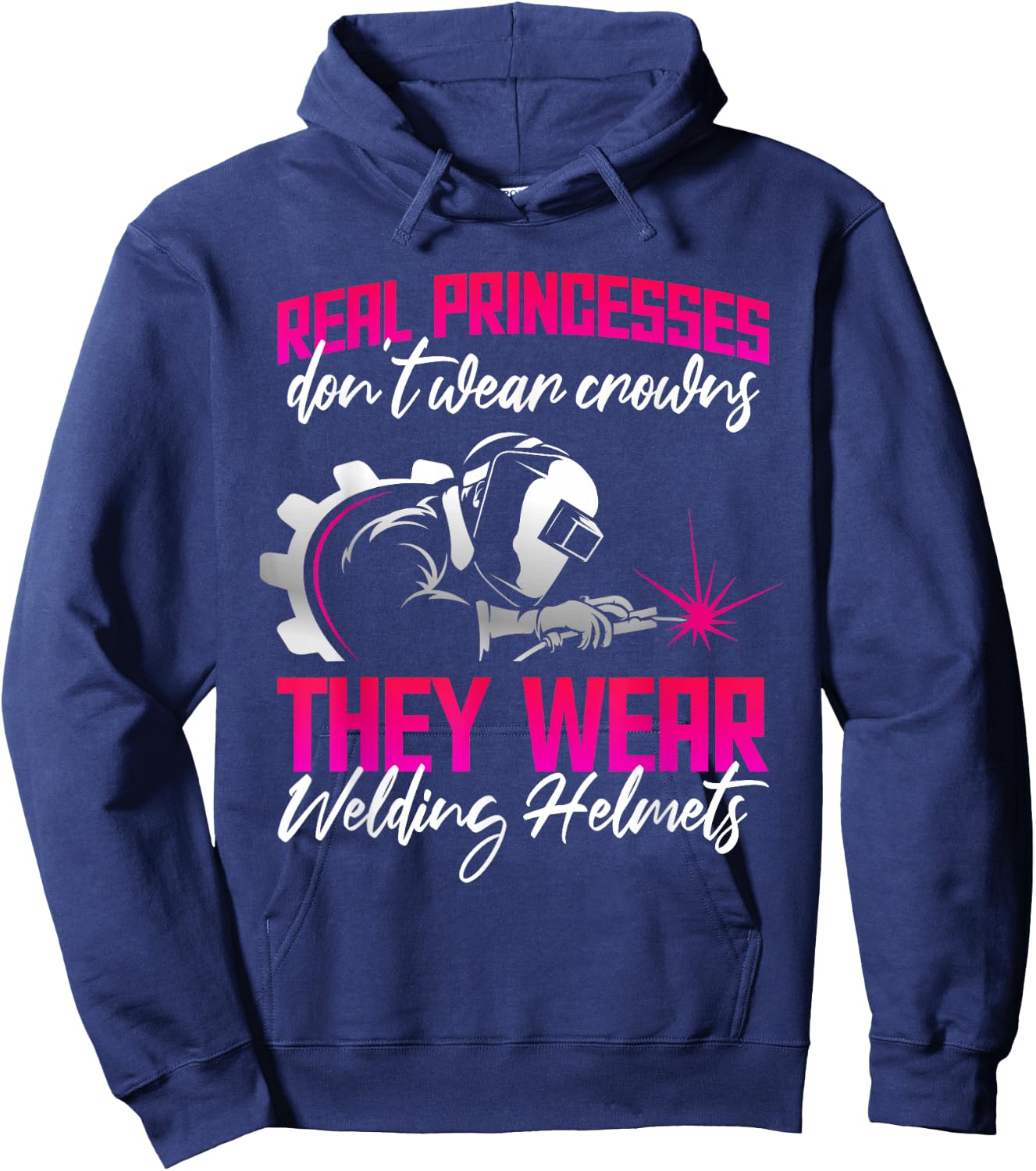 Funny Welder Ironmaker Metalworker Hoodie - Hoodie | Navy