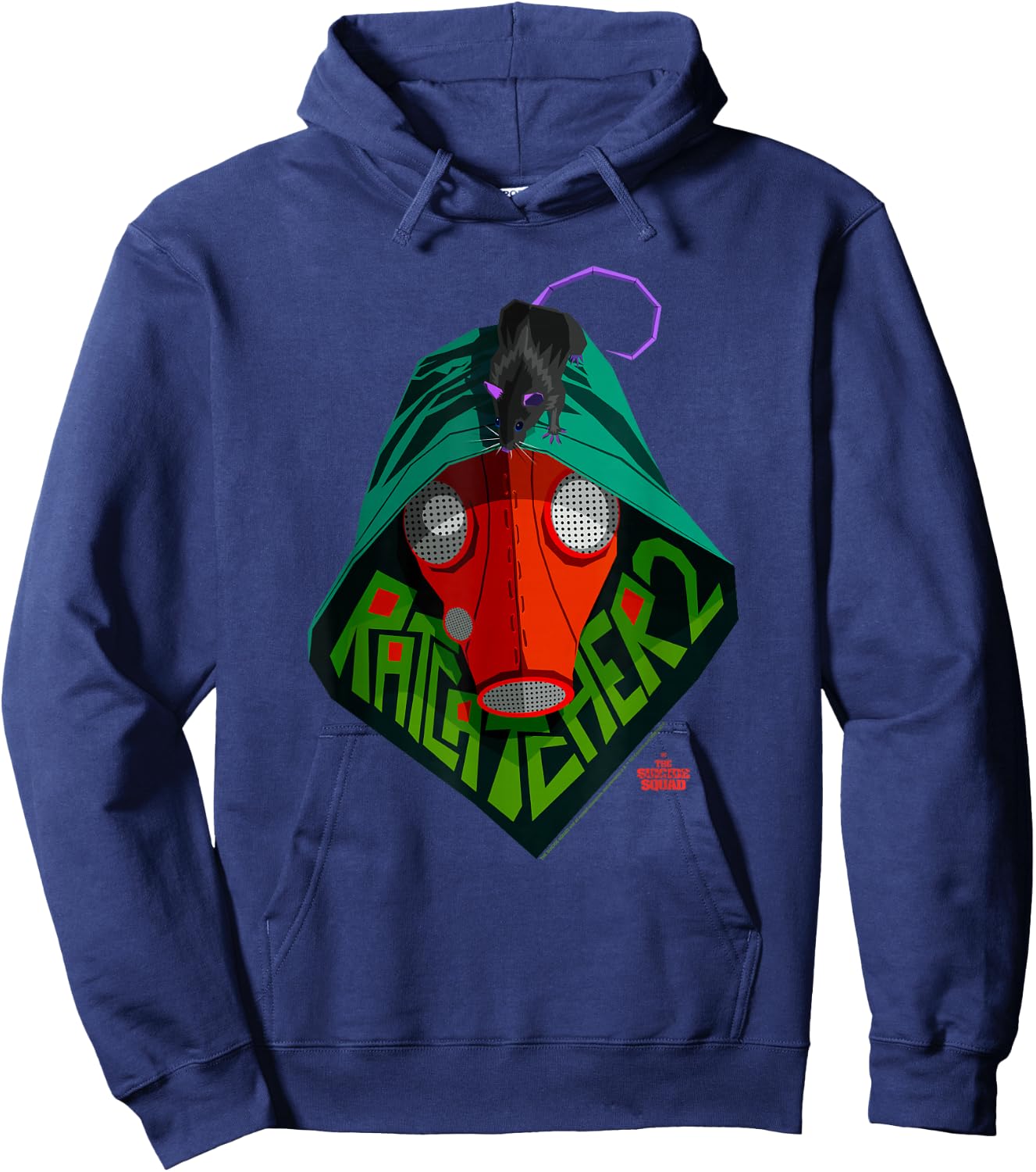 The Suicide Squad Big Ratcatcher 2 Logo Hoodie - Hoodie | Navy