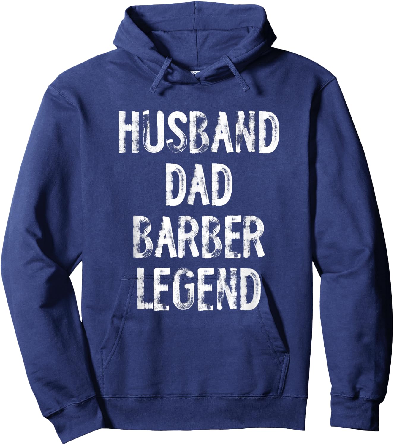 Husband Dad Barber Legend Hoodie - Hoodie | Navy