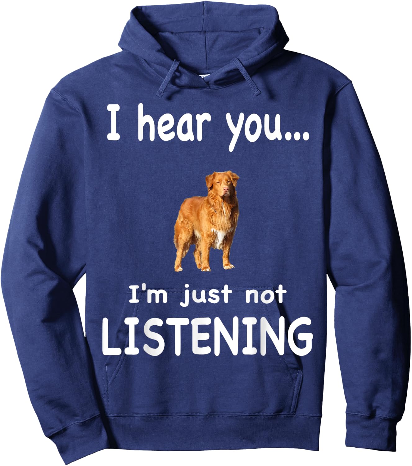 Nova Scotia Duck Tolling Retriever Hoodie - Hoodie | Navy