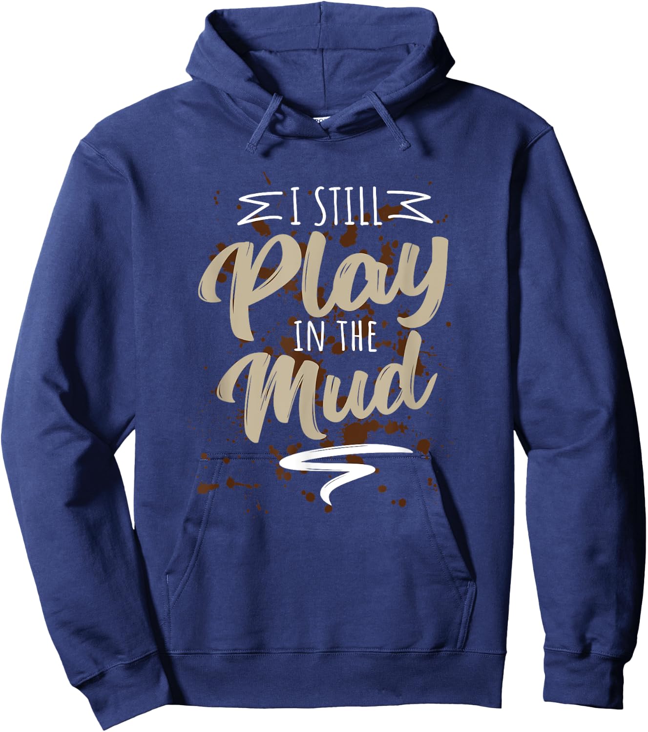 Mud Run Shirts & Men | Gift Mud Running Team Hoodie - Hoodie | Navy