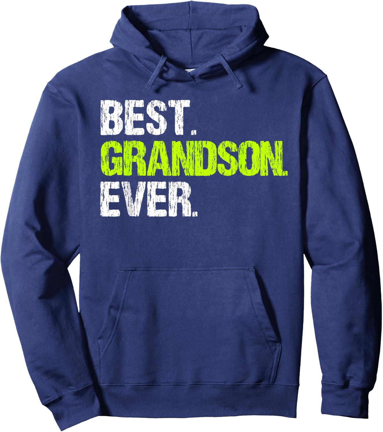 Best Grandson Ever Cool Funny Hoodie - Hoodie | Navy