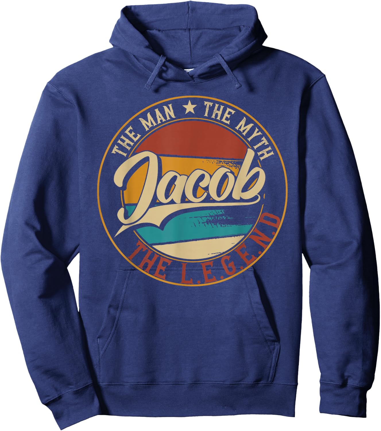 Jacob The man the myth the legend Hoodie - Hoodie | Navy