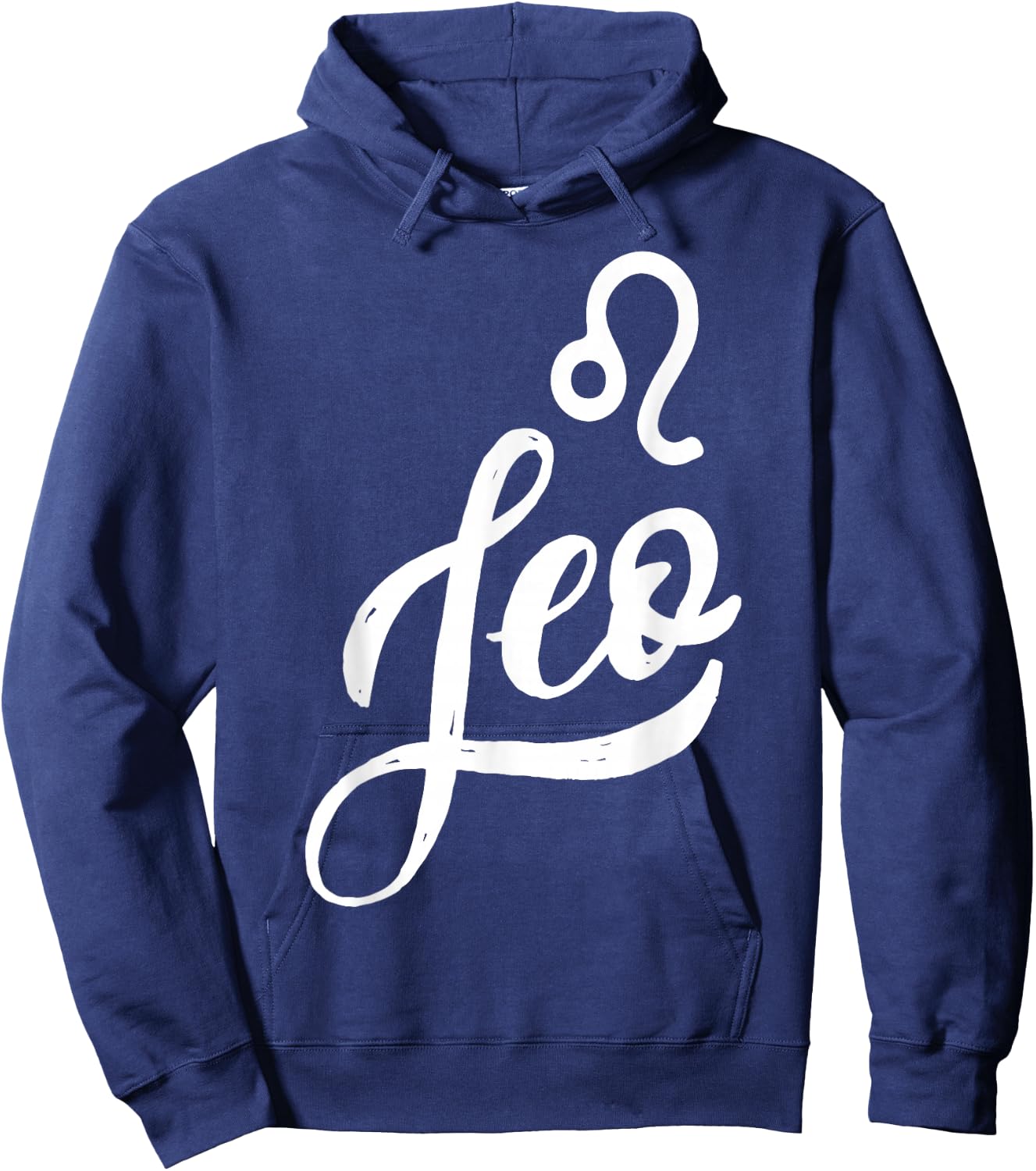 Leo, Zodiac Sign, Zodiac Sign Hoodie - Hoodie | Navy