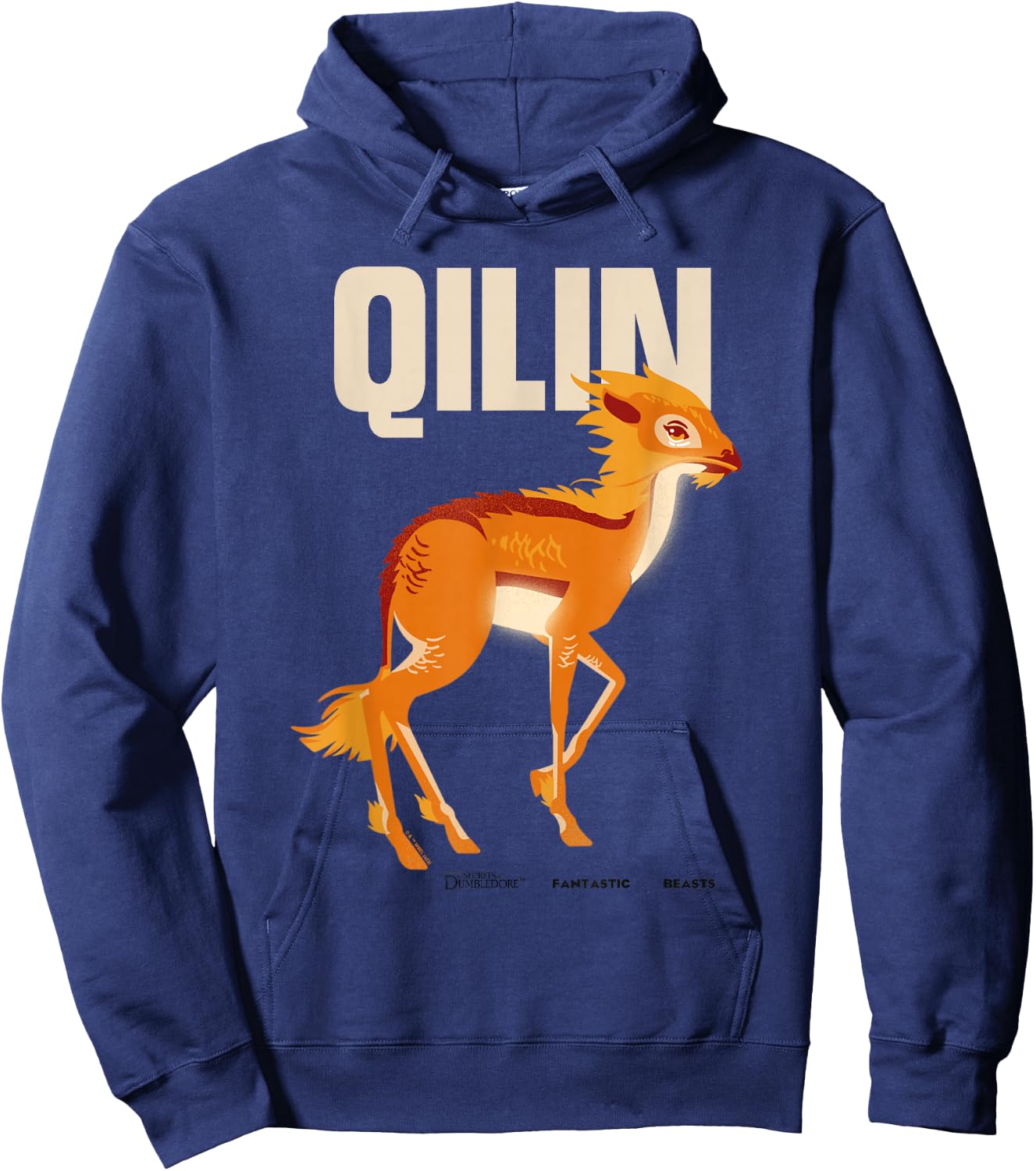Fantastic Beasts 3 Qilin Hoodie - Hoodie | Navy