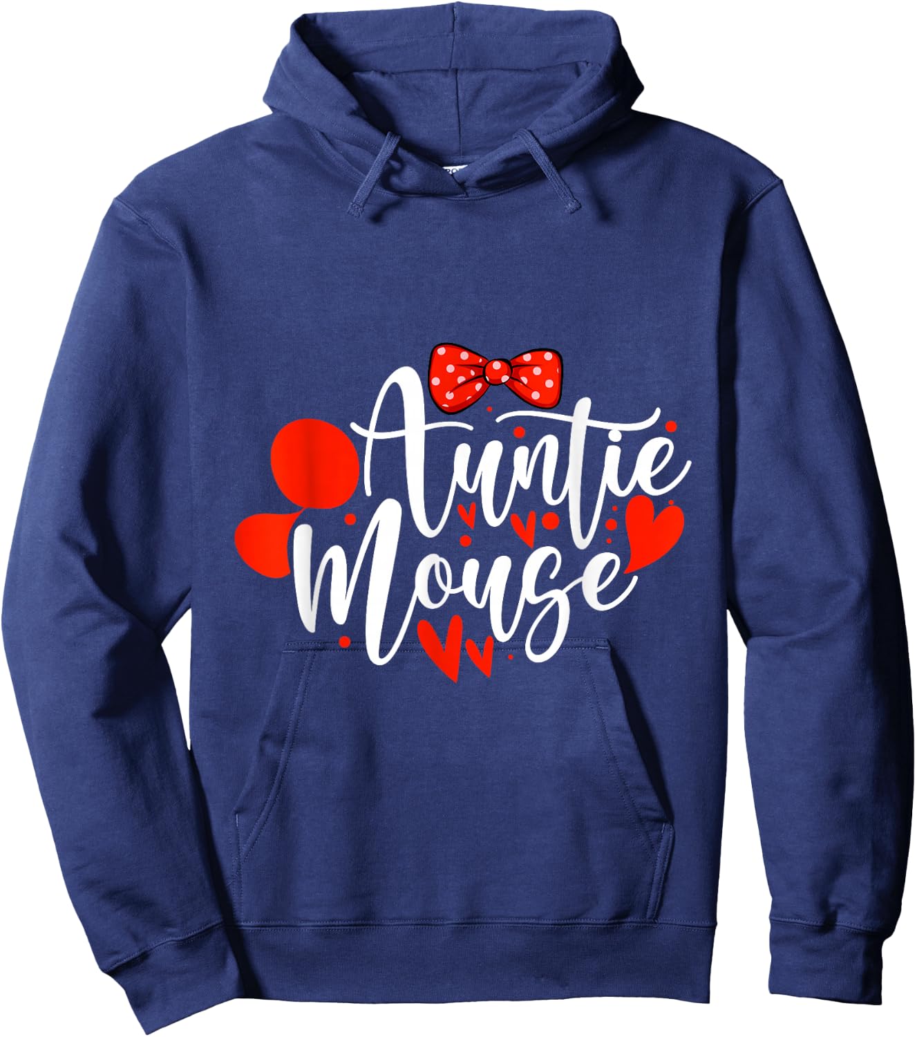 Aunt Mouse Owner Funny Mouse & Rat Mice Hoodie - Hoodie | Navy