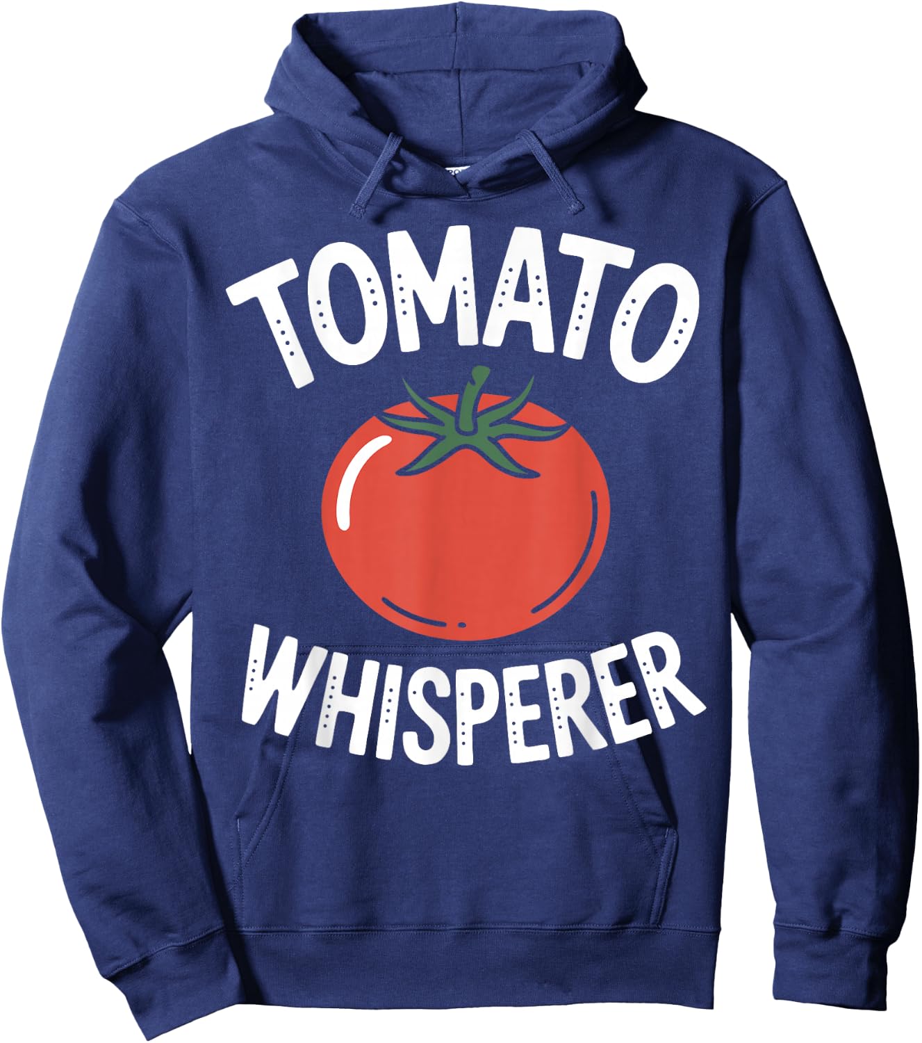 Funny Tomato Whisperer Gardener Hoodie - Hoodie | Navy