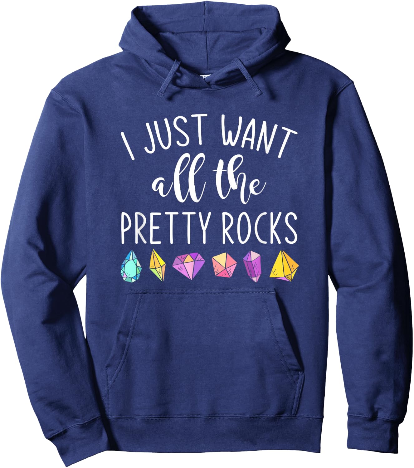 Rock Collector Scientist Gift Funny Geology Hoodie - Hoodie | Navy