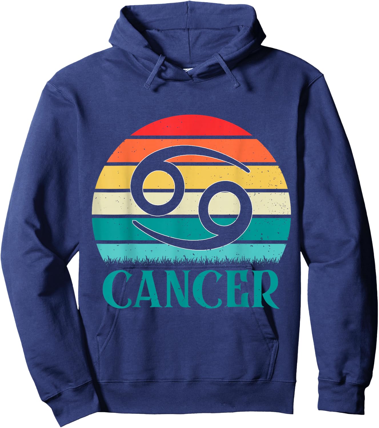 Cancer Sunset Zodiac Hoodie - Hoodie | Navy