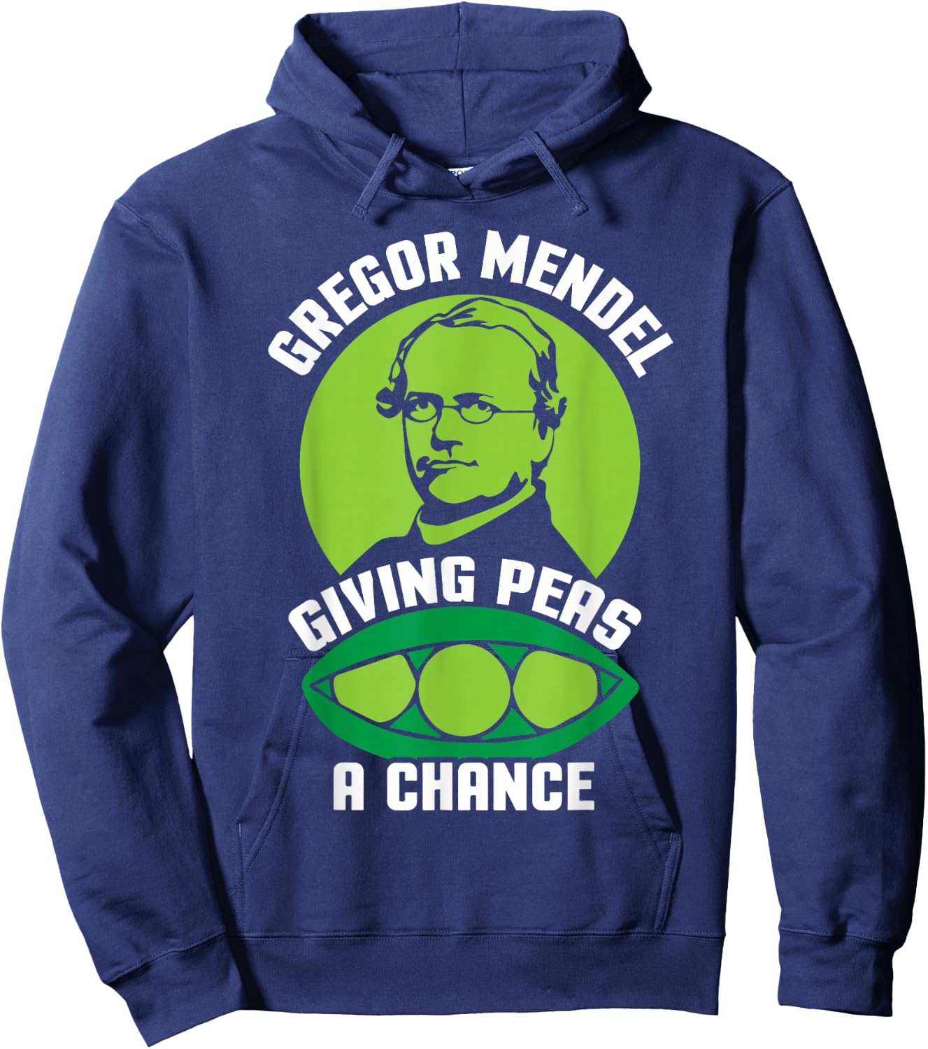Chemist Chemistry - Gregor Mendel Hoodie - Hoodie | Navy