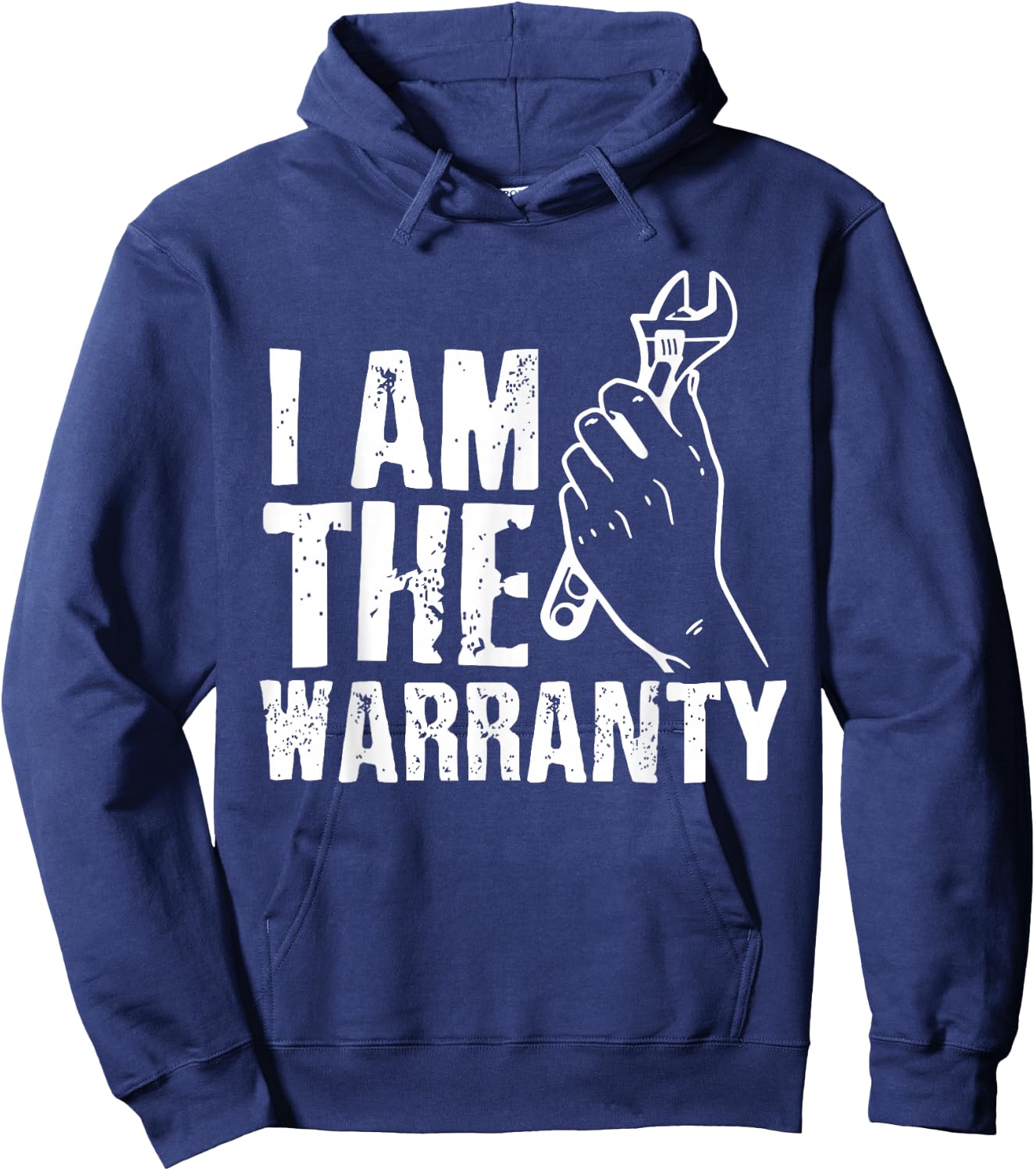 I Am The Warranty Hoodie - Hoodie | Navy