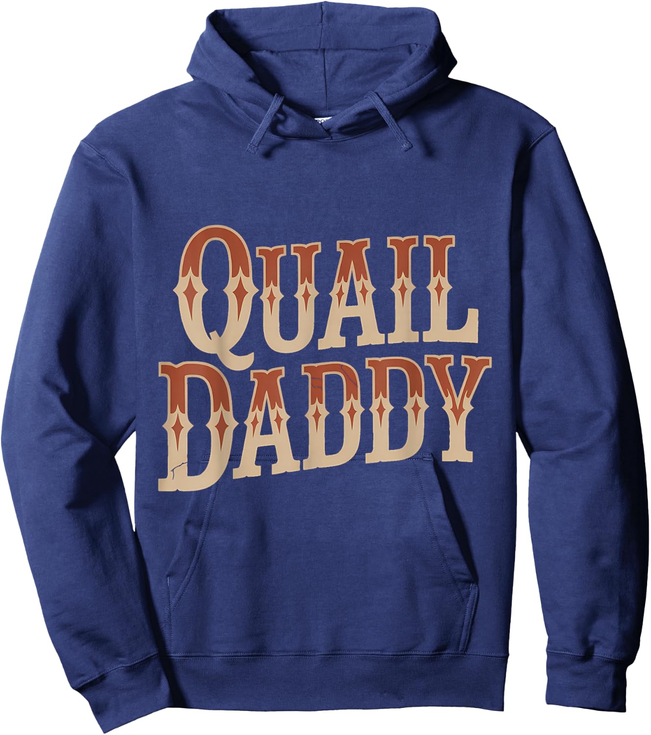 Quail Bird Lovers Quail Daddy Father Retro Hoodie - Hoodie | Navy