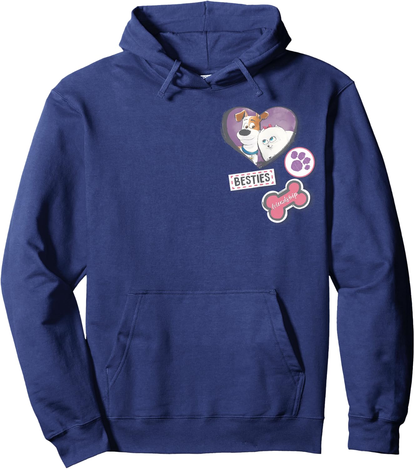 The Secret Life of Pets 2 Besties Forever Hoodie - Hoodie | Navy