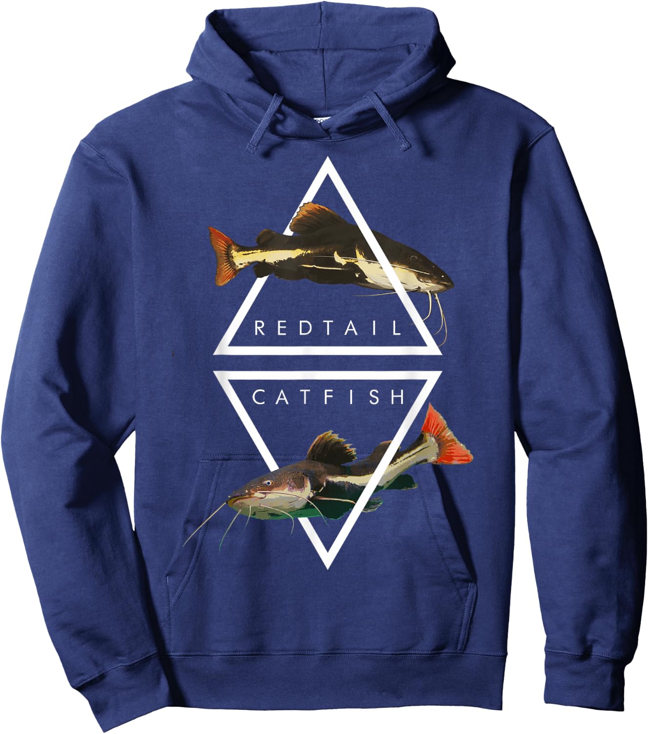 Redtailed Catfish Water Change Monster Fish Hoodie - Hoodie | Navy