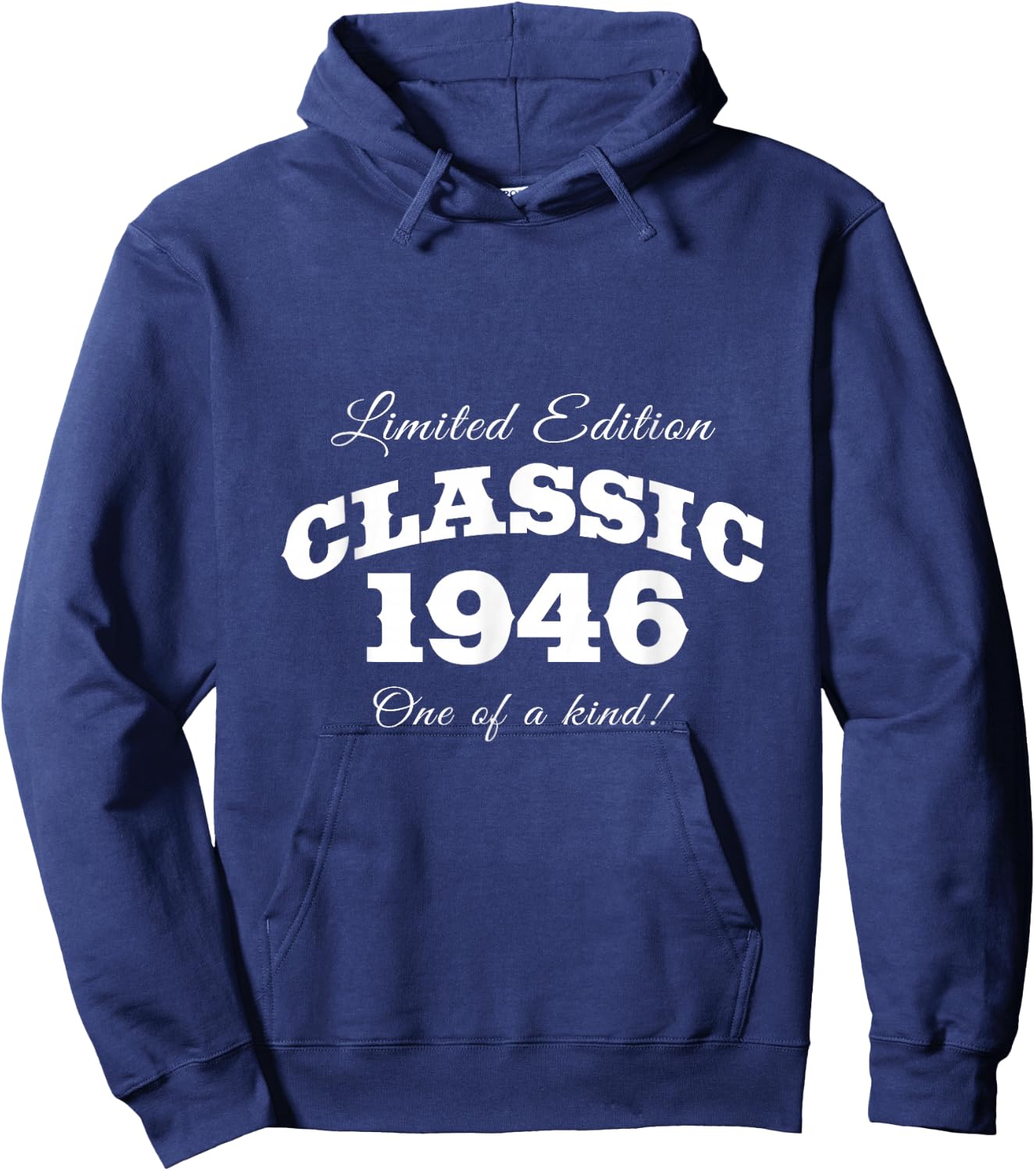 1946 Birthday Hoodie - Hoodie | Navy