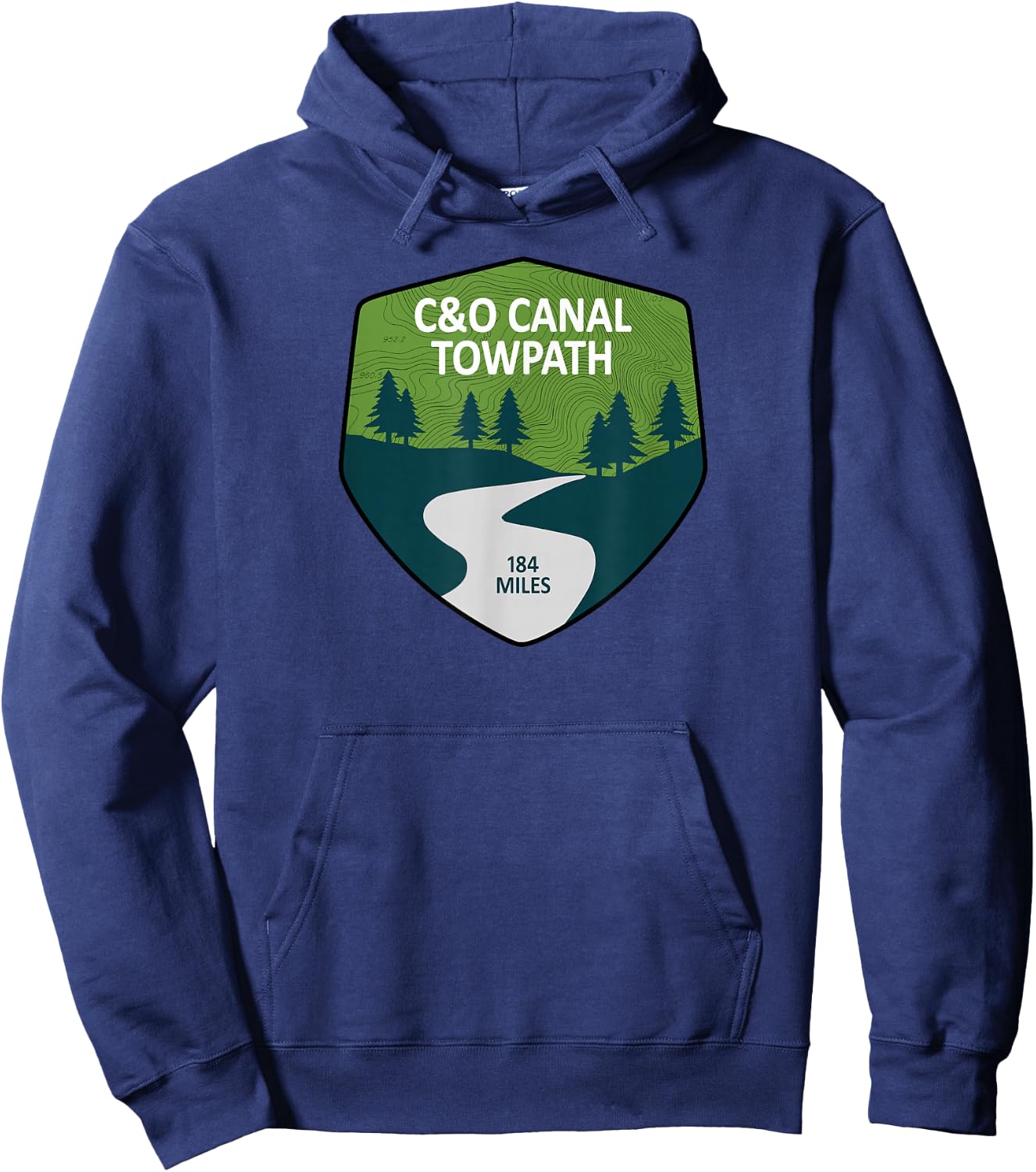 C&O Canal Towpath Hoodie - Hoodie | Navy