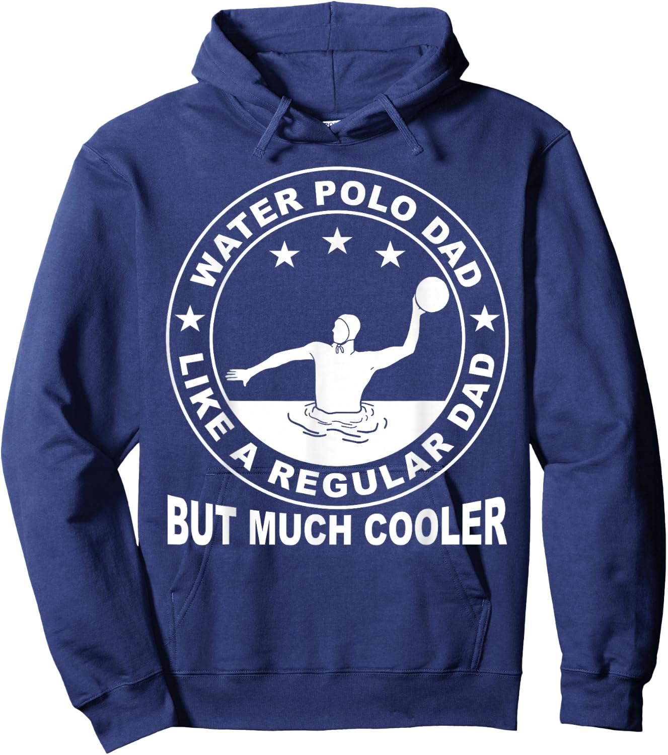 Water Polo Player Father Sport Water Polo Dad Hoodie - Hoodie | Navy