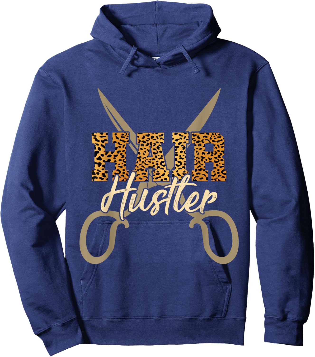Hair Hustler Hairstylist Hoodie - Hoodie | Navy