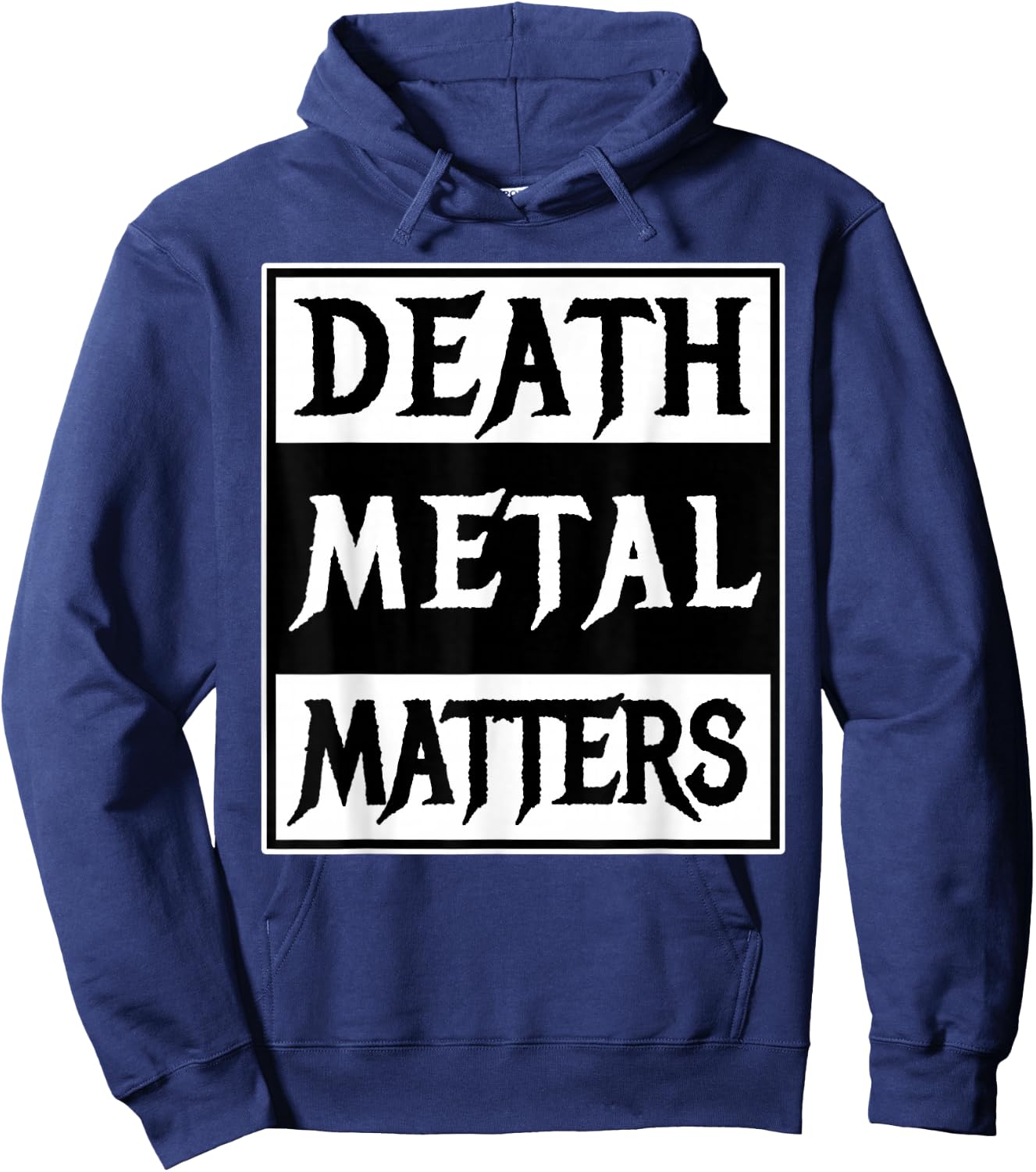 Death Metal Matters Hoodie - Hoodie | Navy