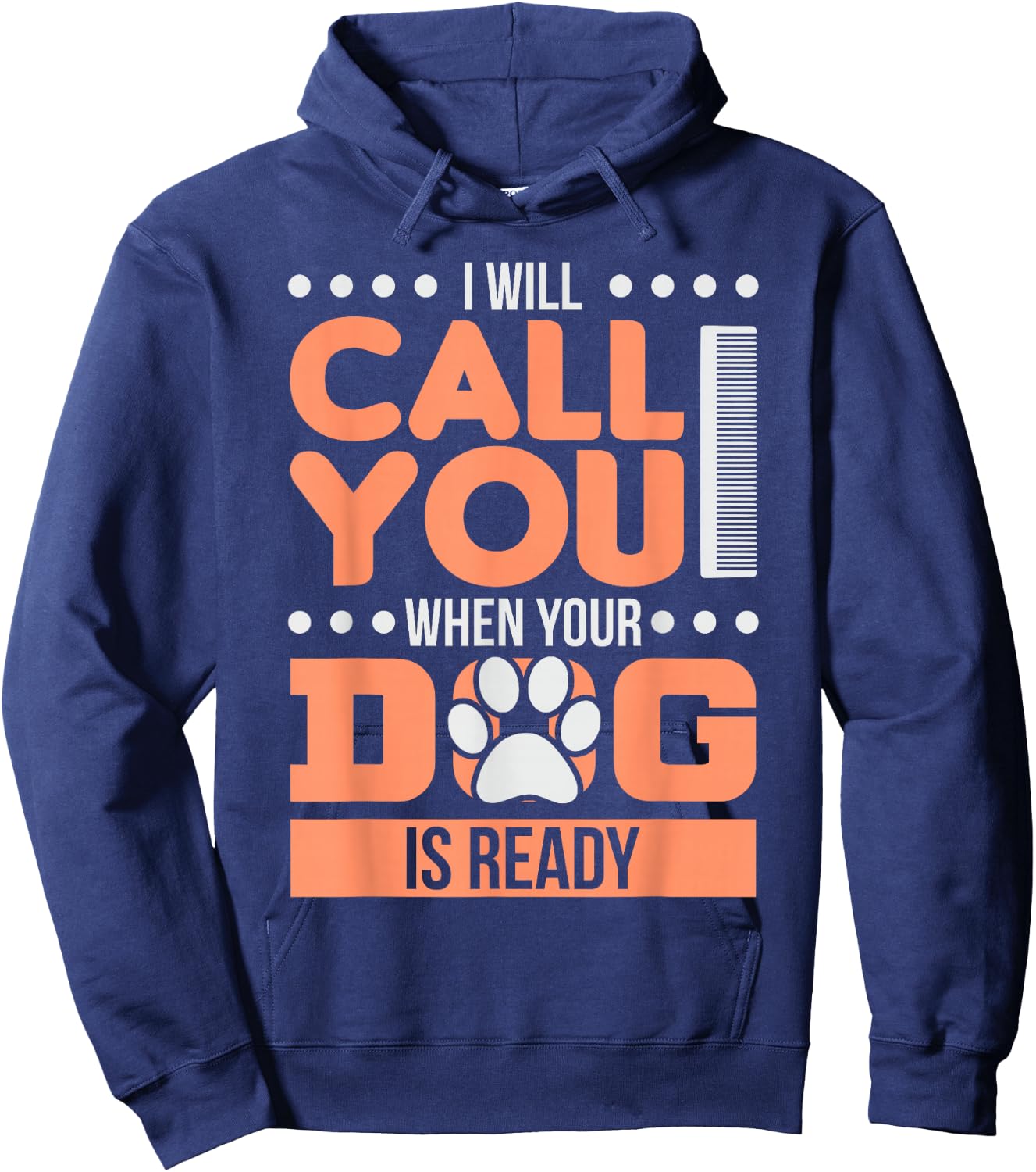 Dog Groomer Pet Grooming Gift Hoodie - Hoodie | Navy