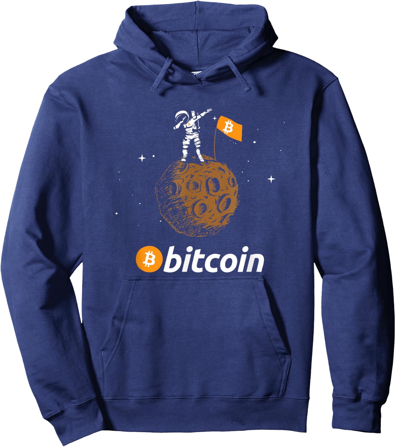 Bitcoin Hoodie - Hoodie | Navy
