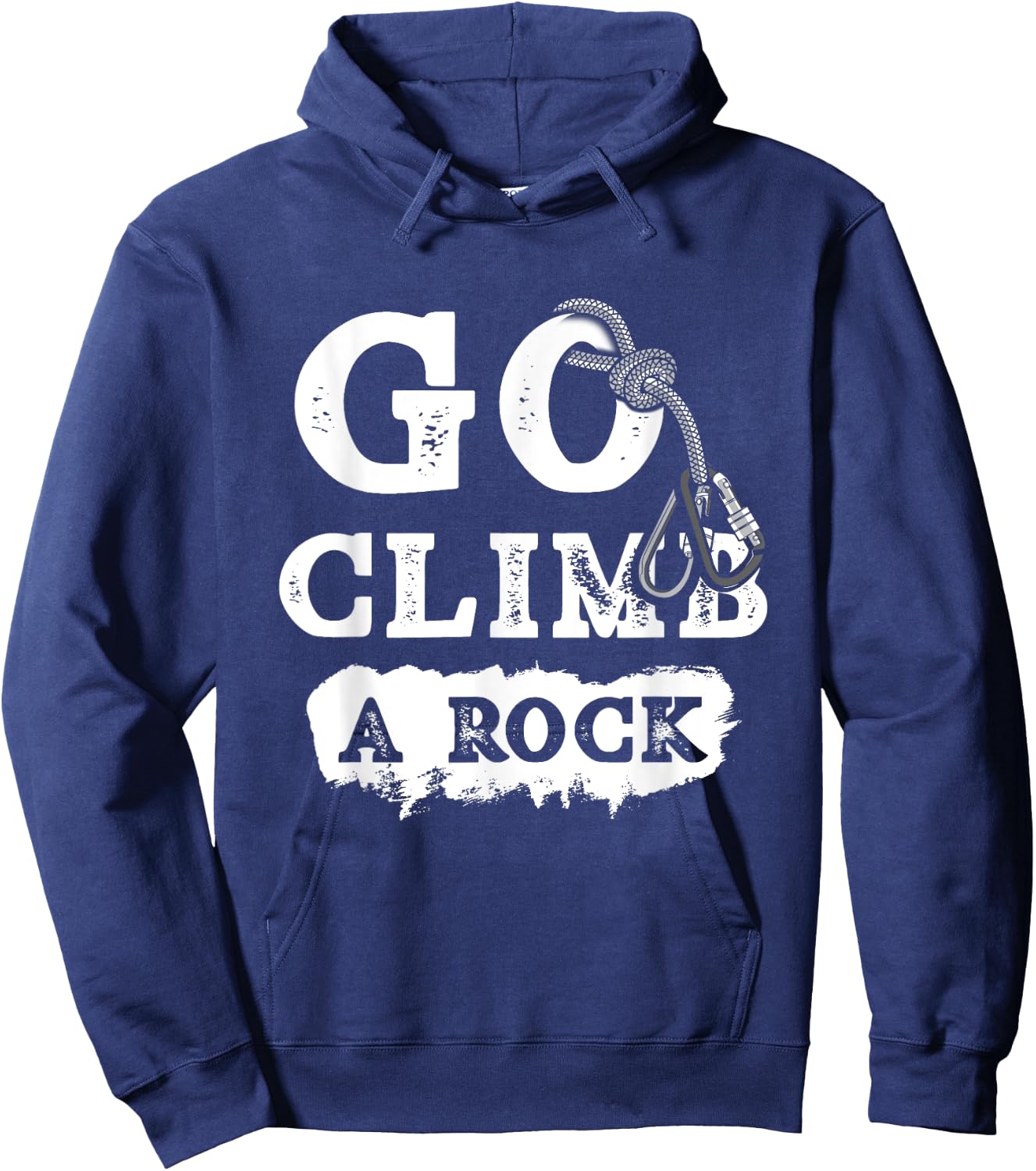 Go Climb A Rock Hoodie - Hoodie | Navy