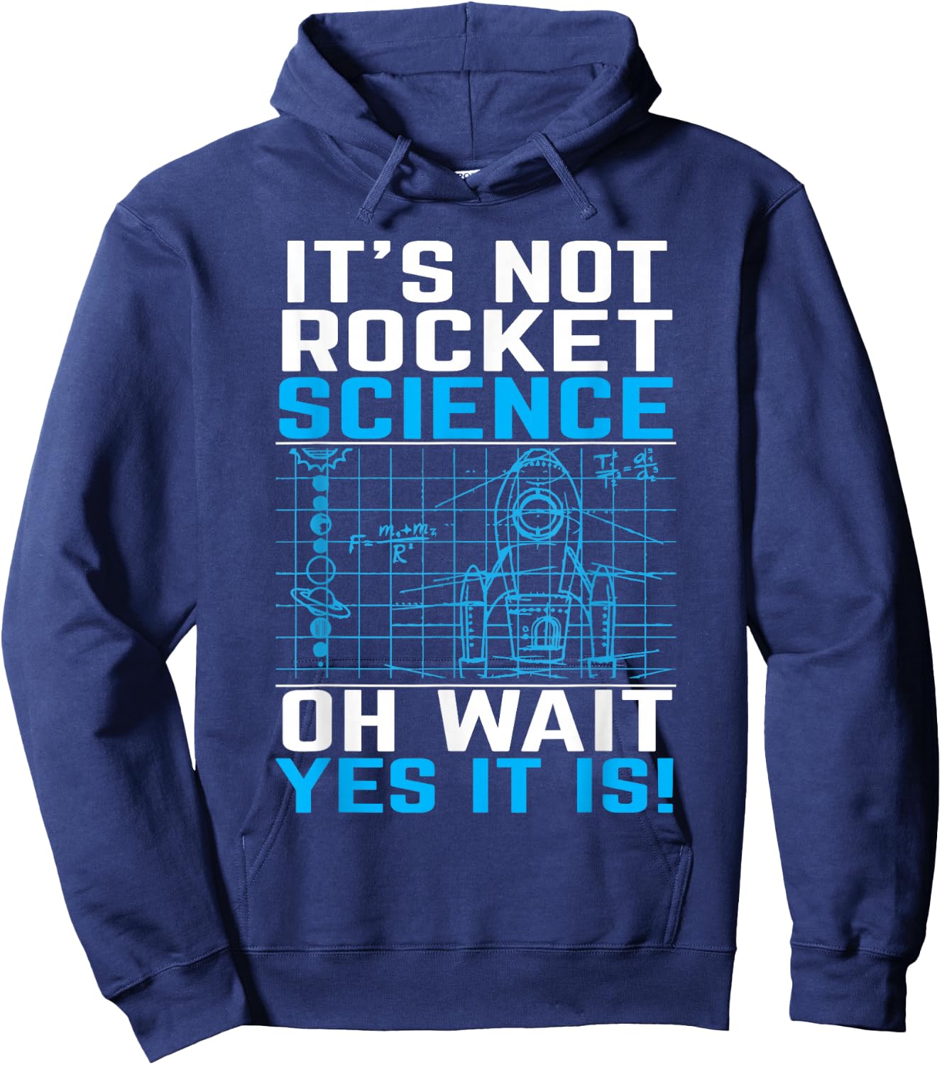 Rocket Science Rocket Science Gift Hoodie - Hoodie | Navy