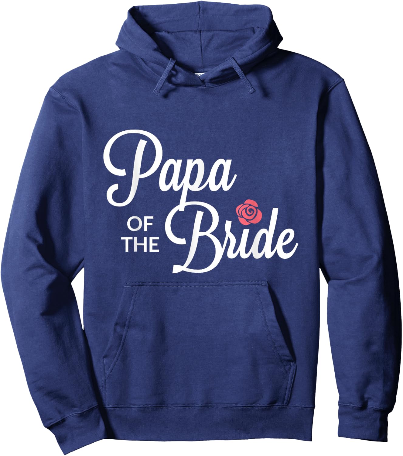Papa Of The Bride Wedding Party Hoodie - Hoodie | Navy