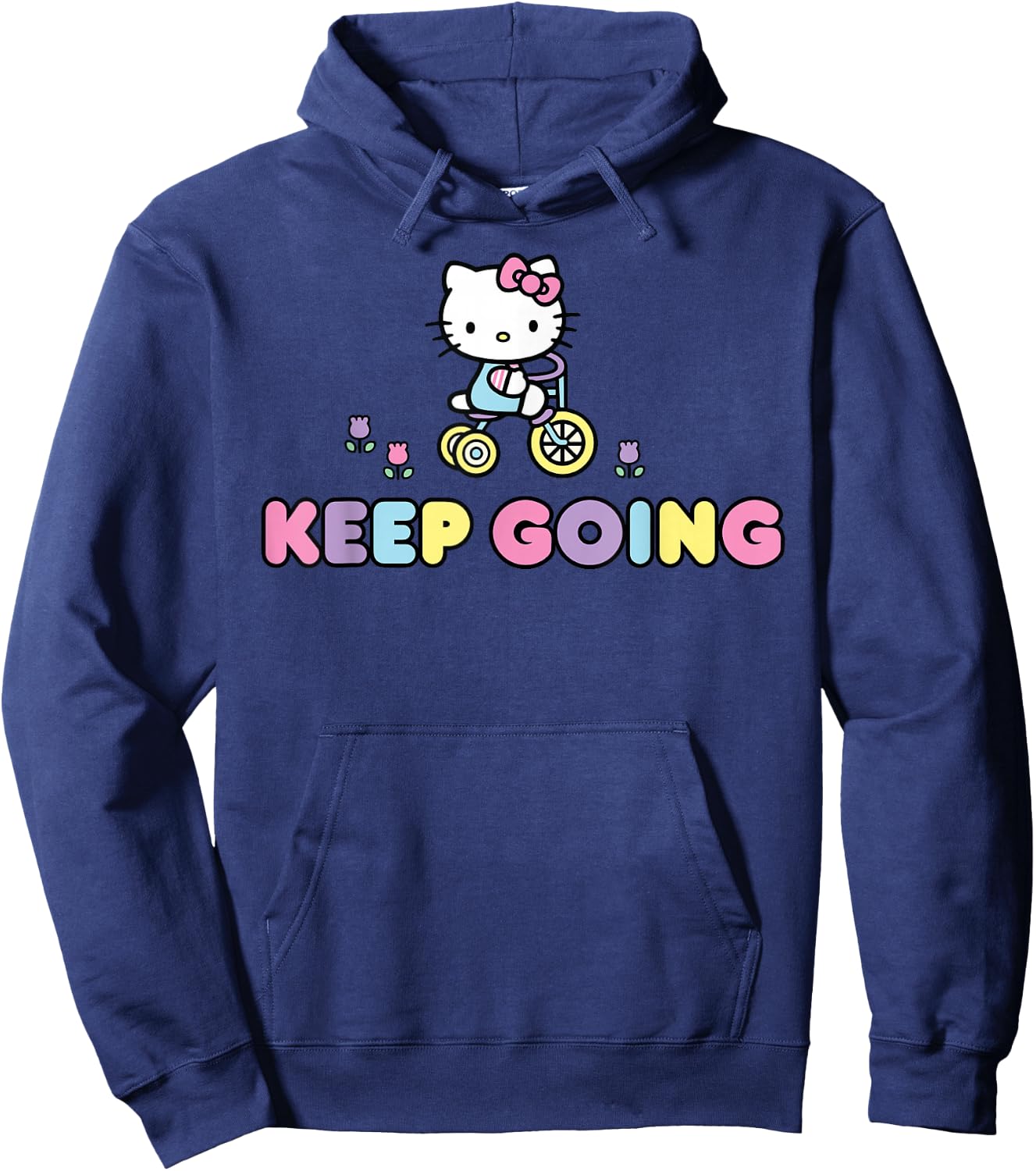 Hello Kitty Keep Going Hoodie - Hoodie | Navy