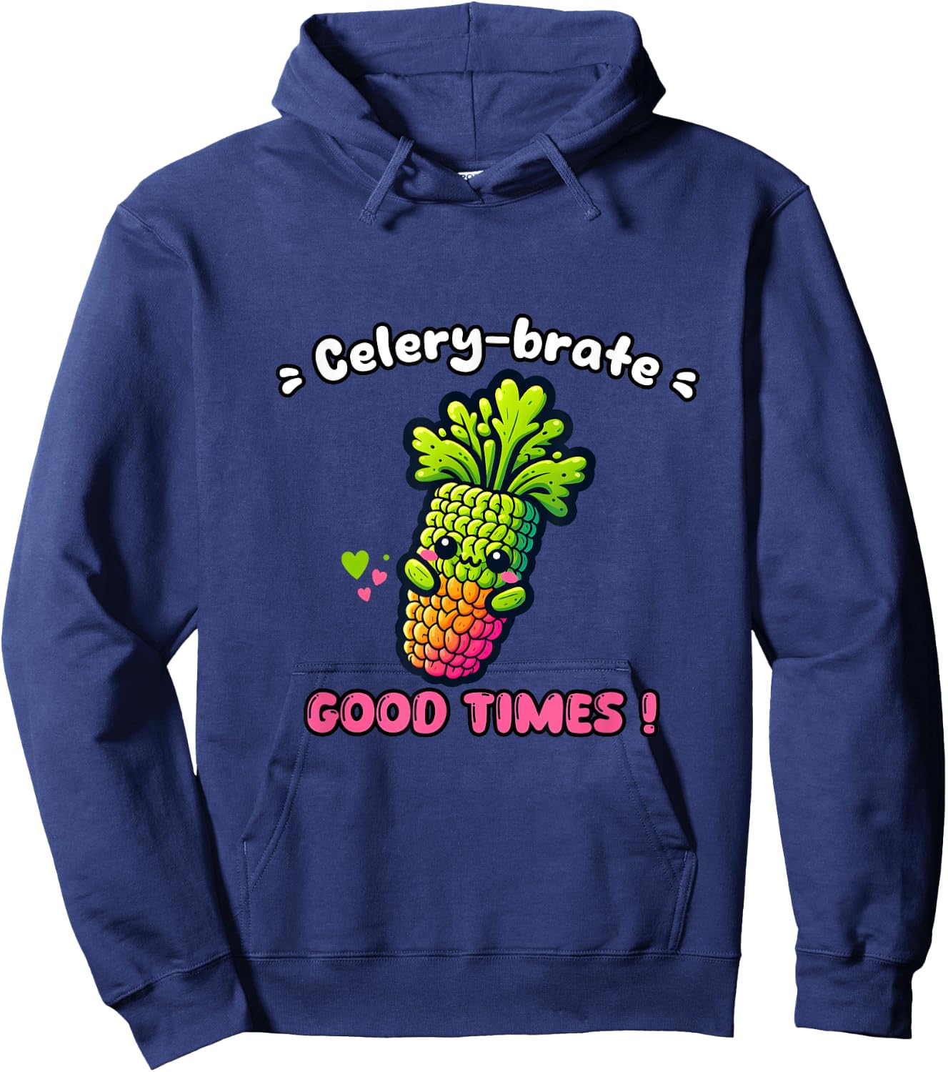 Celery Brate, Good Times Hoodie - Hoodie | Navy
