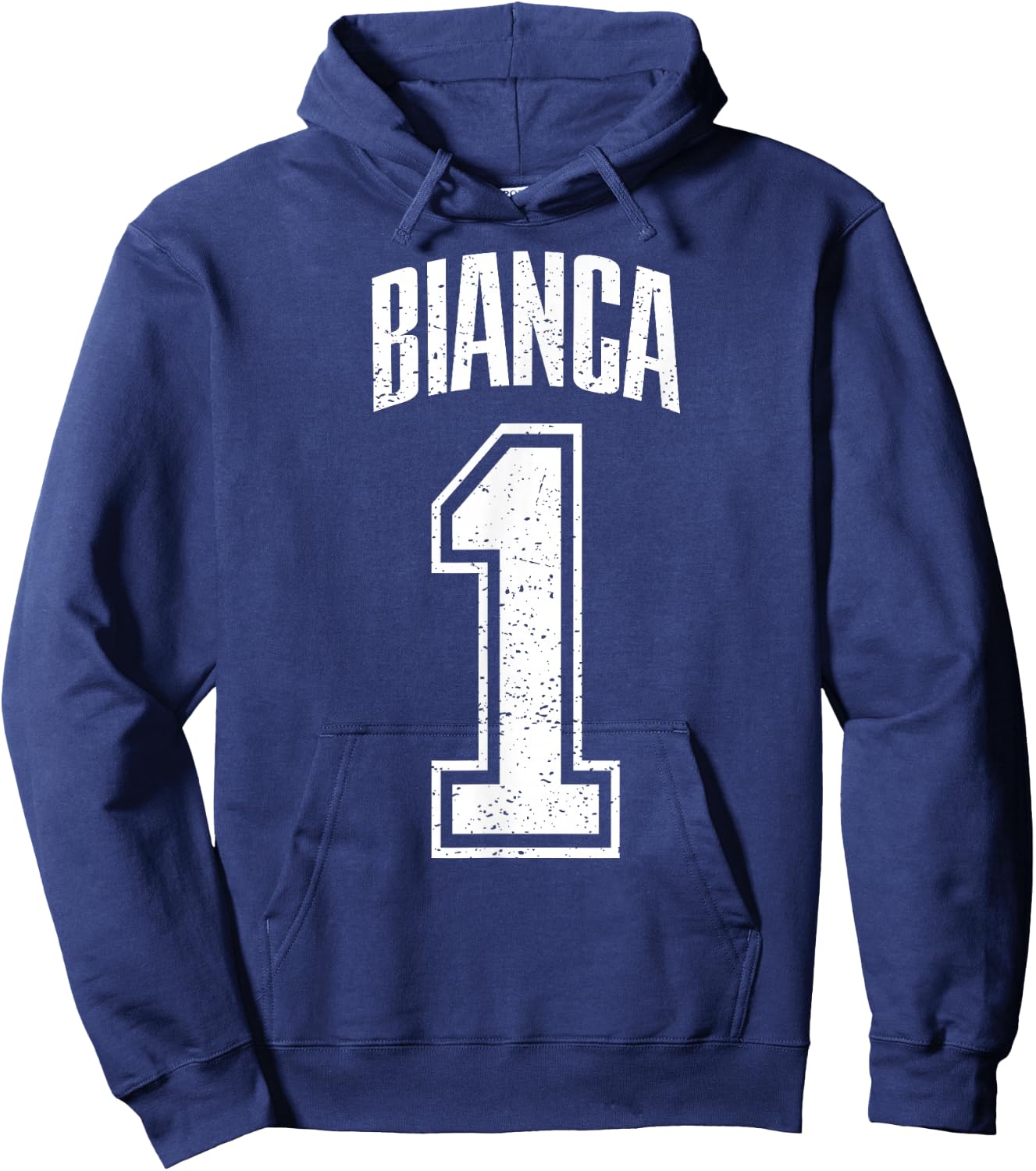 Bianca Supporter Number 1 Biggest Fan Hoodie - Hoodie | Navy