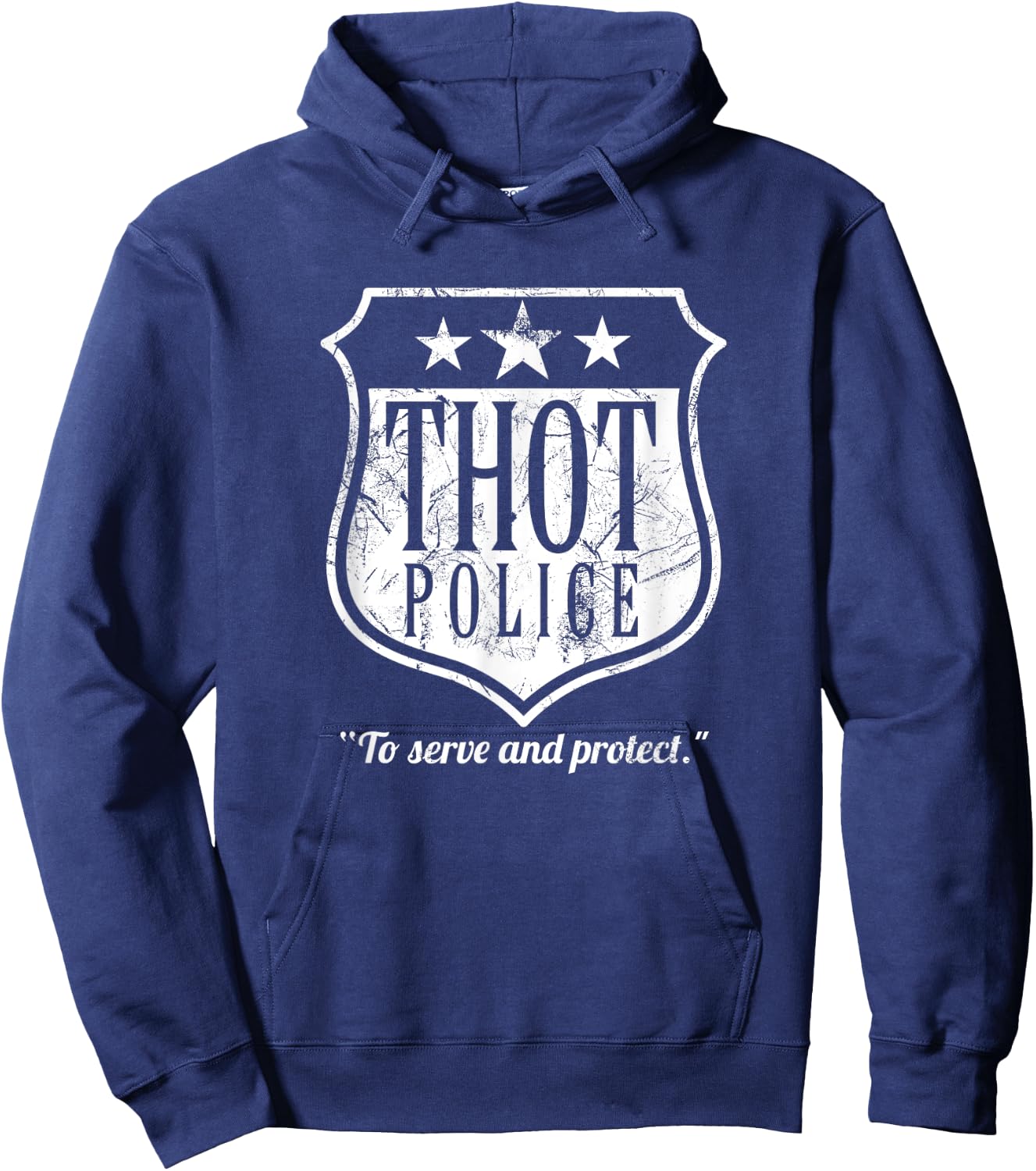 Thot Police Shirt Funny Thot Hoodie - Hoodie | Navy