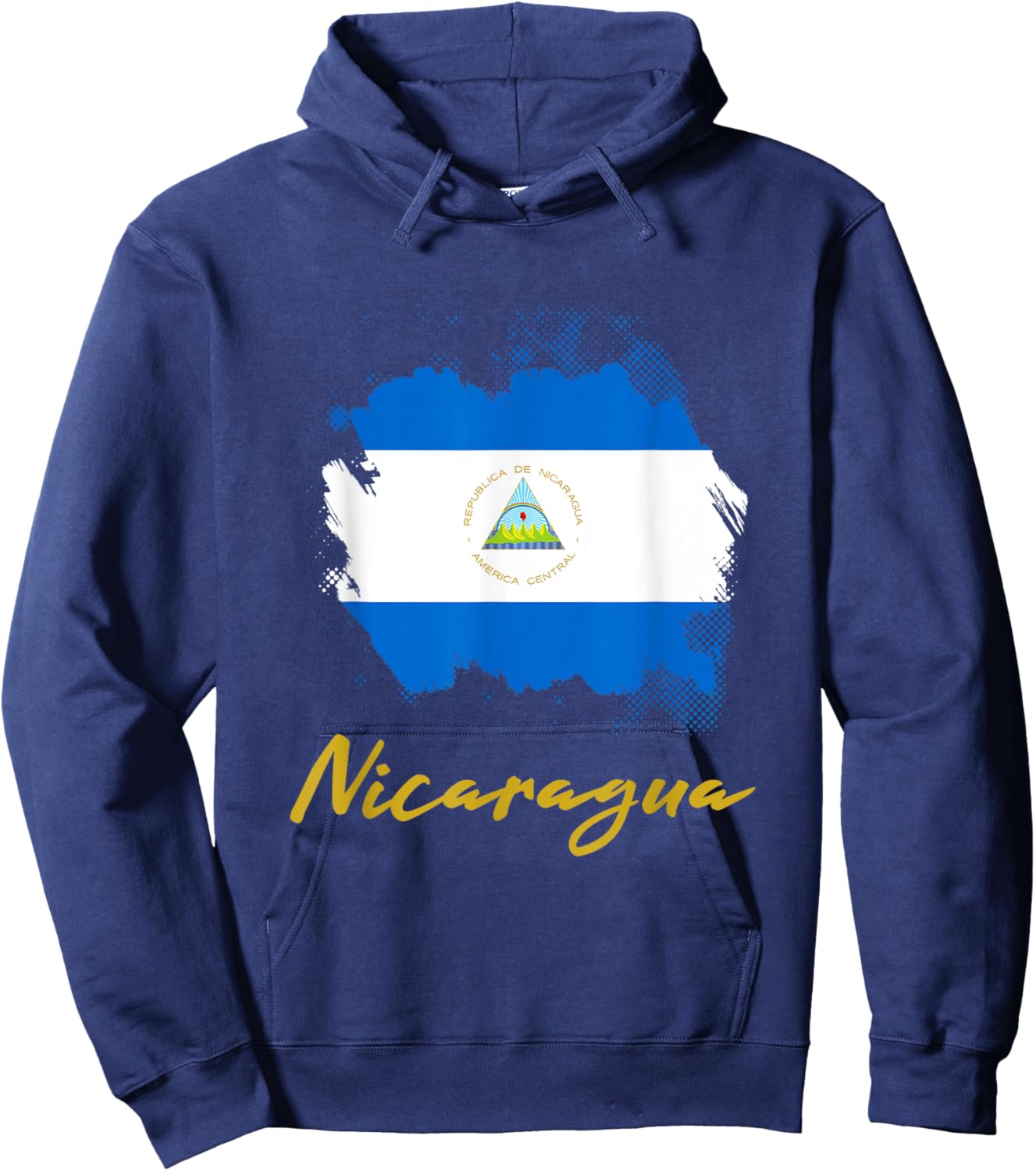 Nicaragua South America Holiday Reminder Hoodie - Hoodie | Navy
