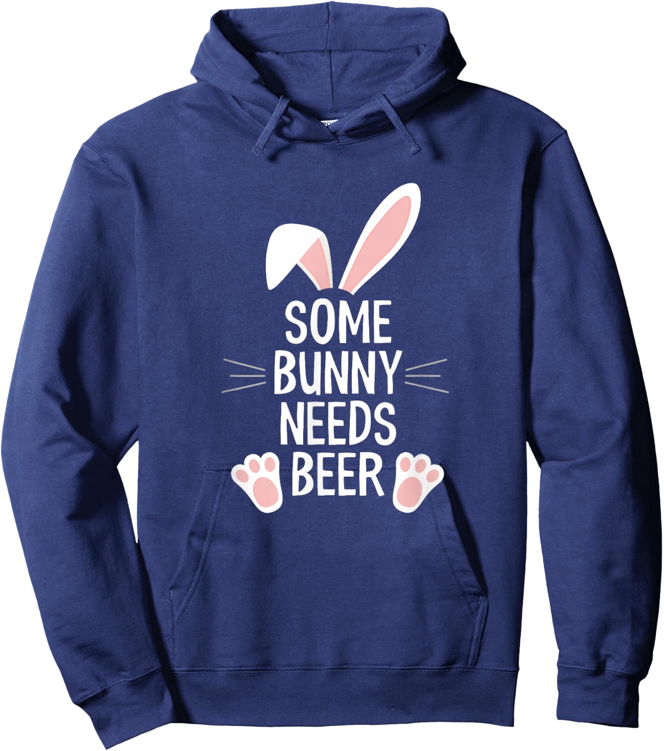 Some bunny needs beer Hoodie - Hoodie | Navy